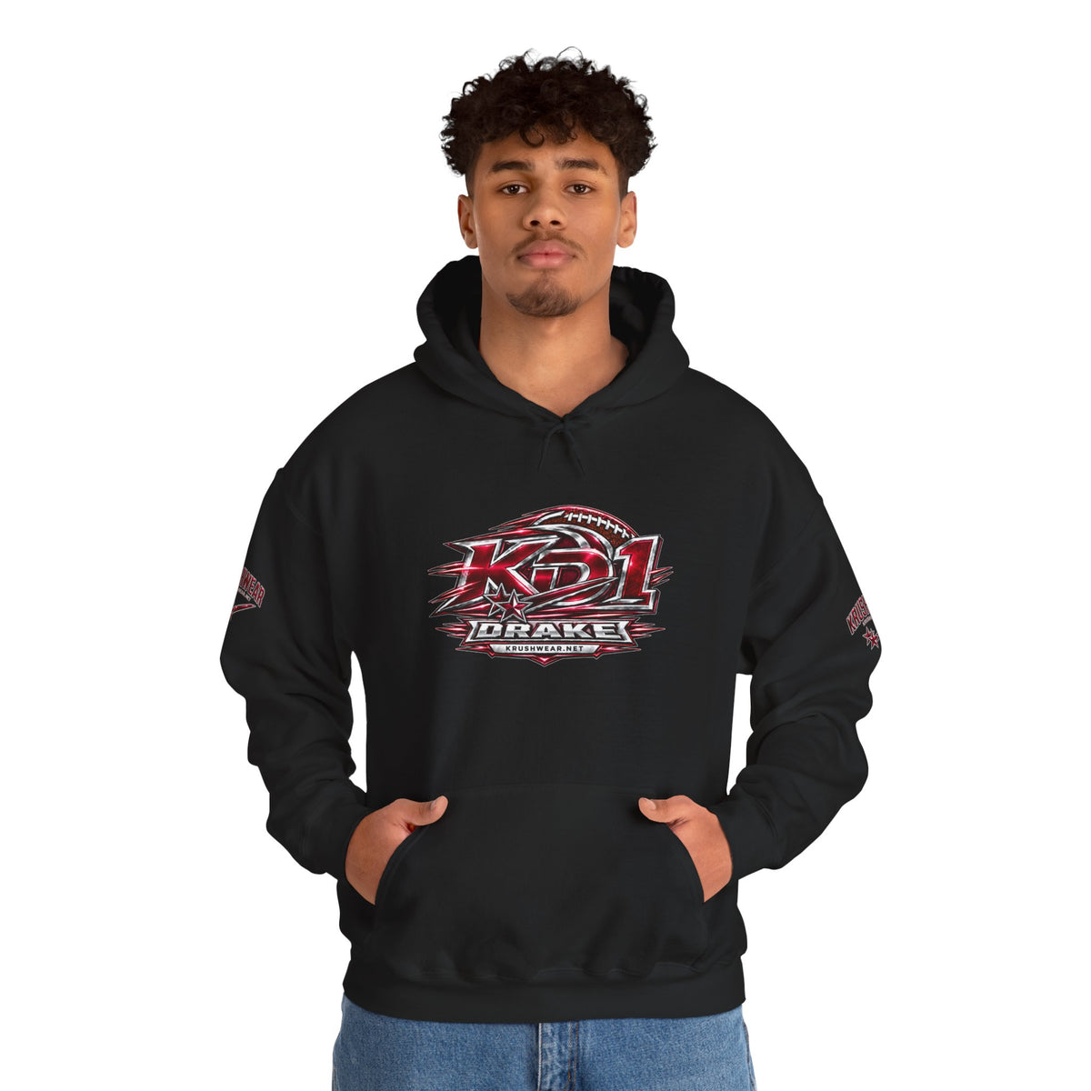 Krushwear KD1 Drake Football Hoodie