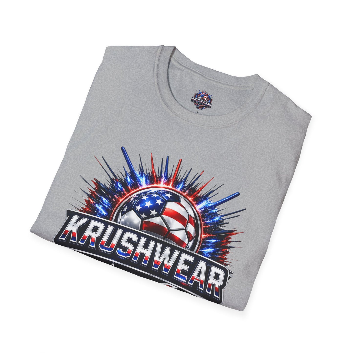 Krushwear American Flag Soccer Tee