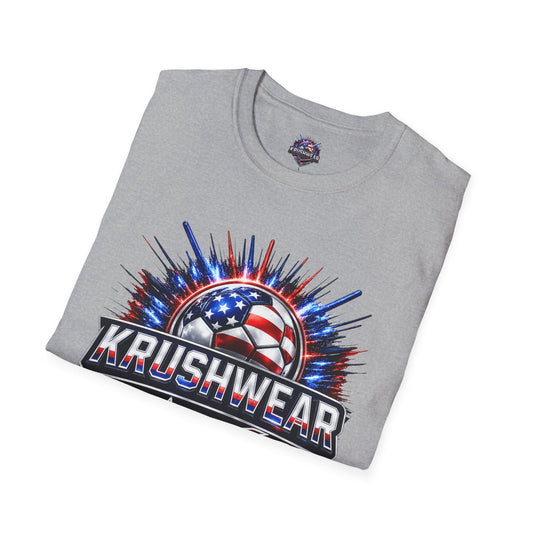 Krushwear American Flag Soccer Tee