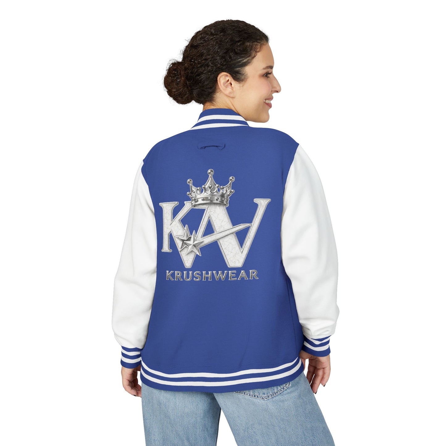 Krushwear Crown Letterman Jacket