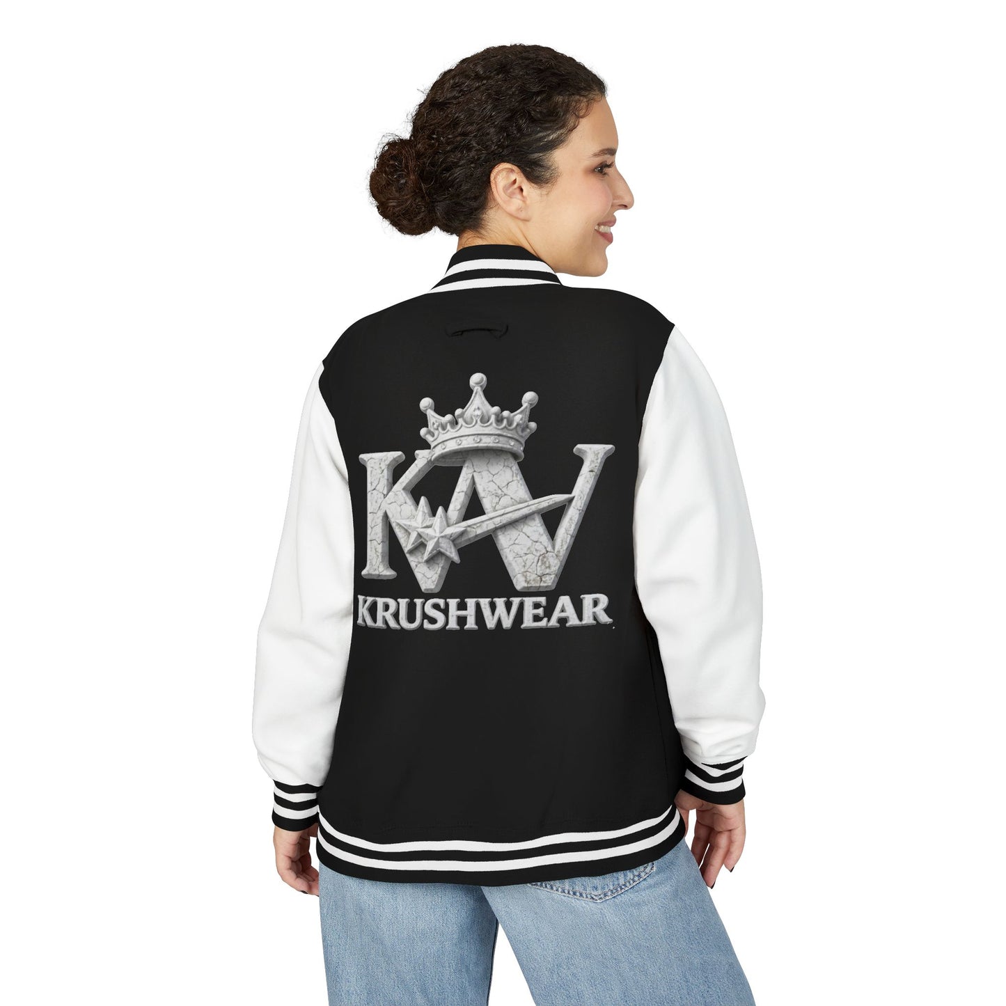Krushwear Crown Letterman Jacket