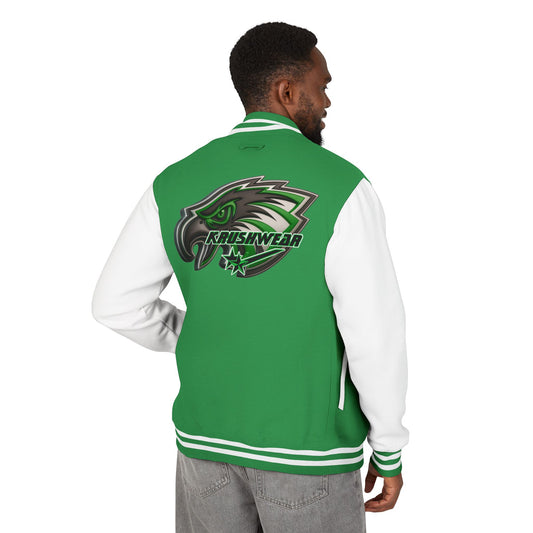 Krushwear Eagle Letterman Jacket