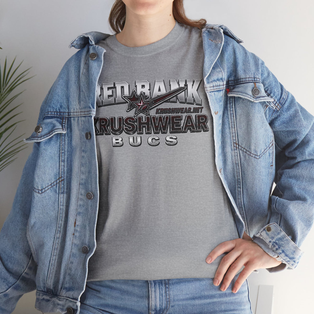 Redbank Krushwear Bucs Tee - Vintage Athletic Logo T-Shirt
