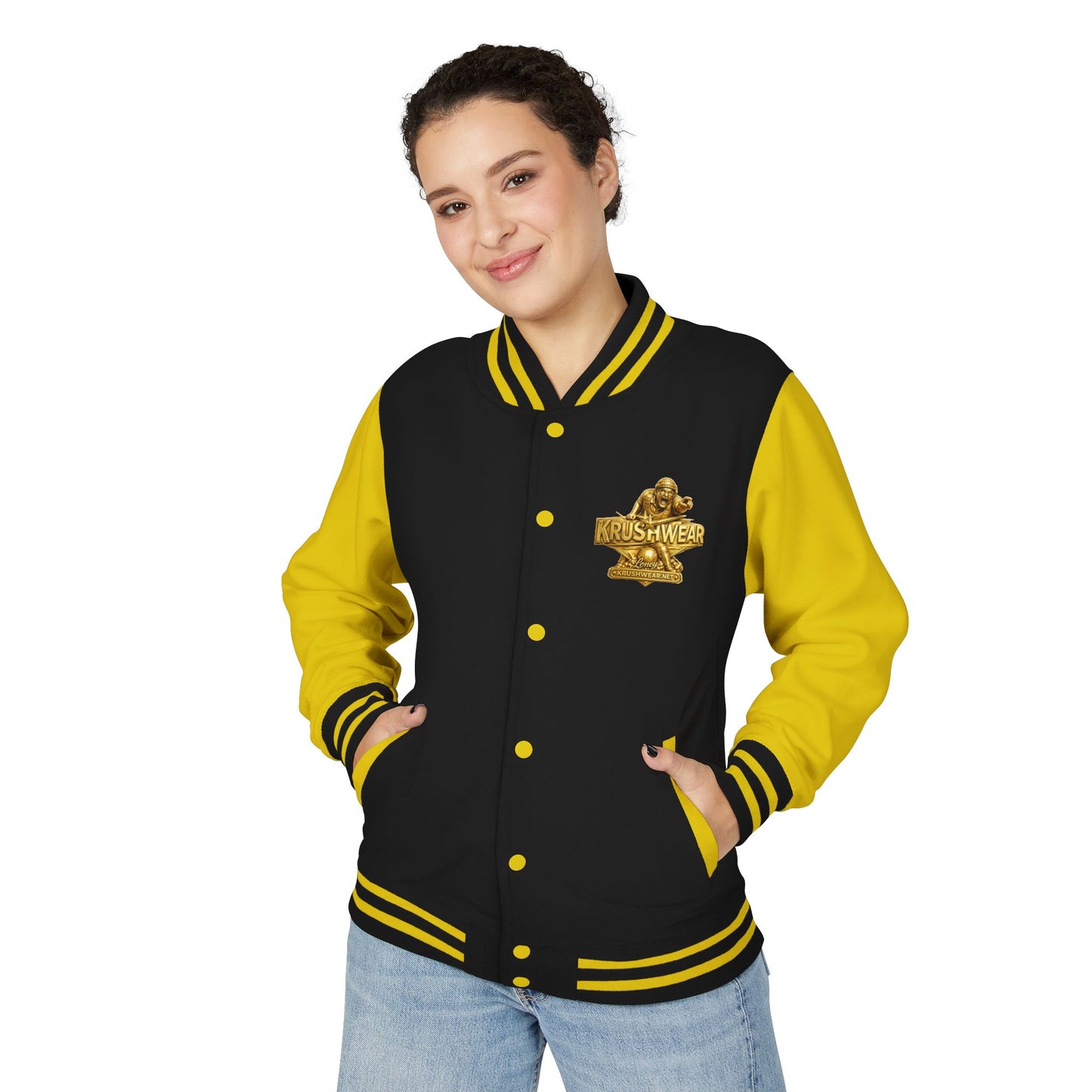 Krushwear Loney Baseball Umpire Letterman Jacket
