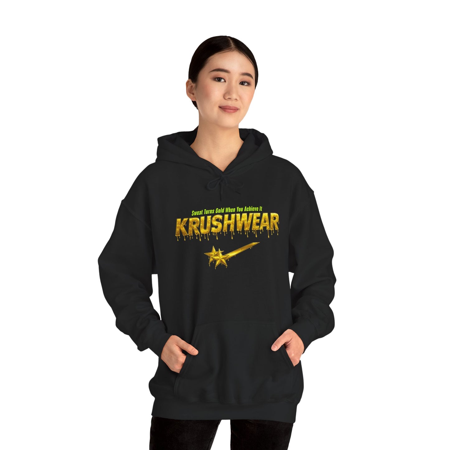 Krushwear Gold Sweat Hoodie