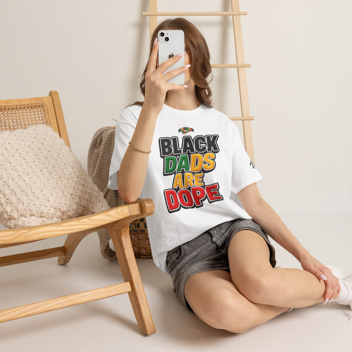 Krushwear Black Dads Are Dope T Shirt