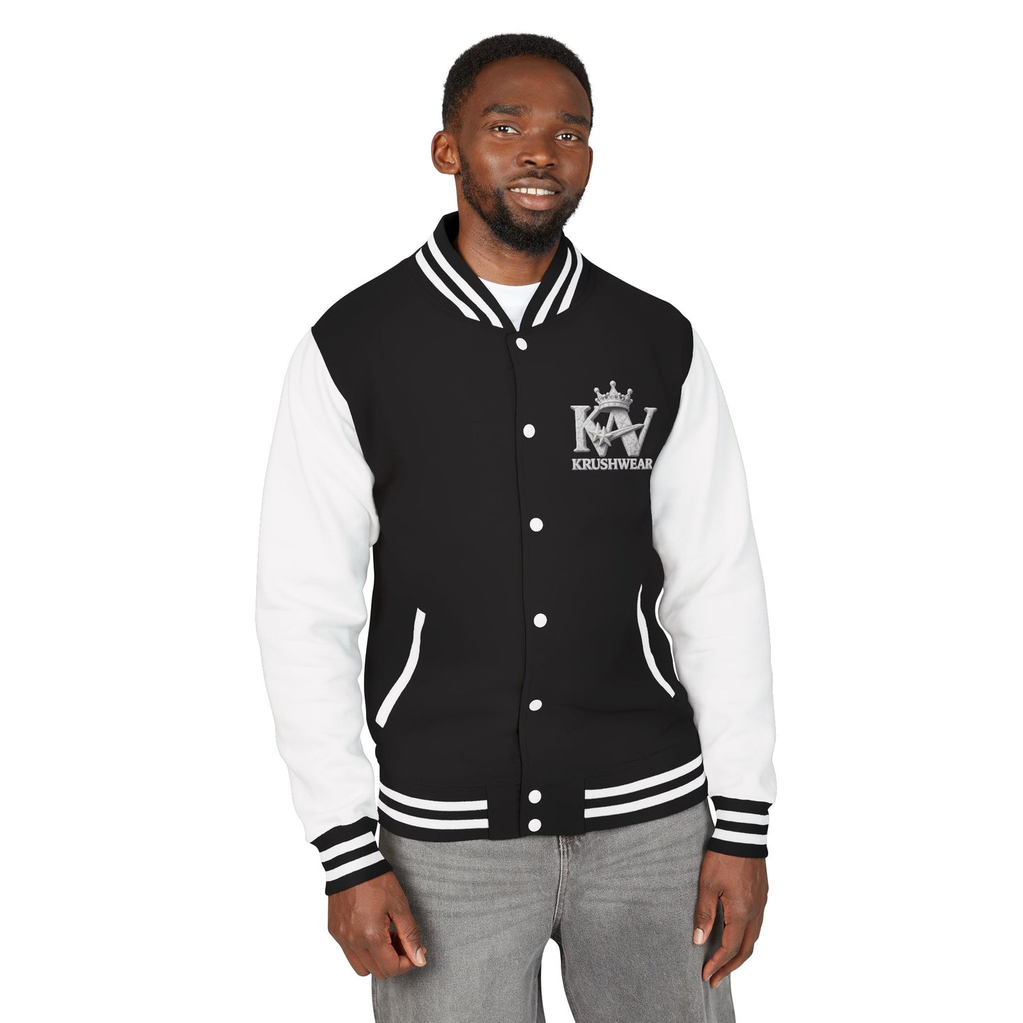 Krushwear Crown Letterman Jacket