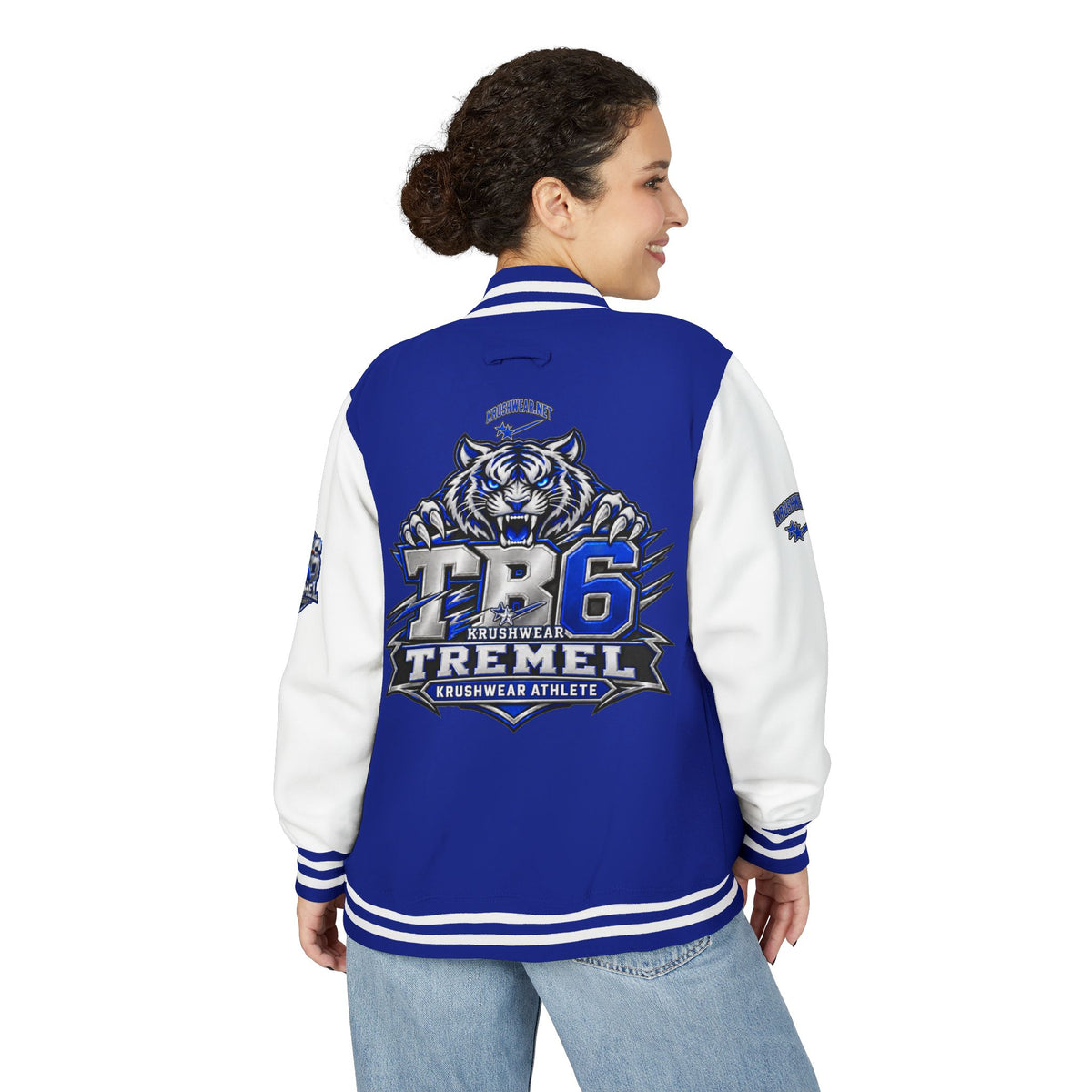 Krushwear Tremel Football Letterman Jacket