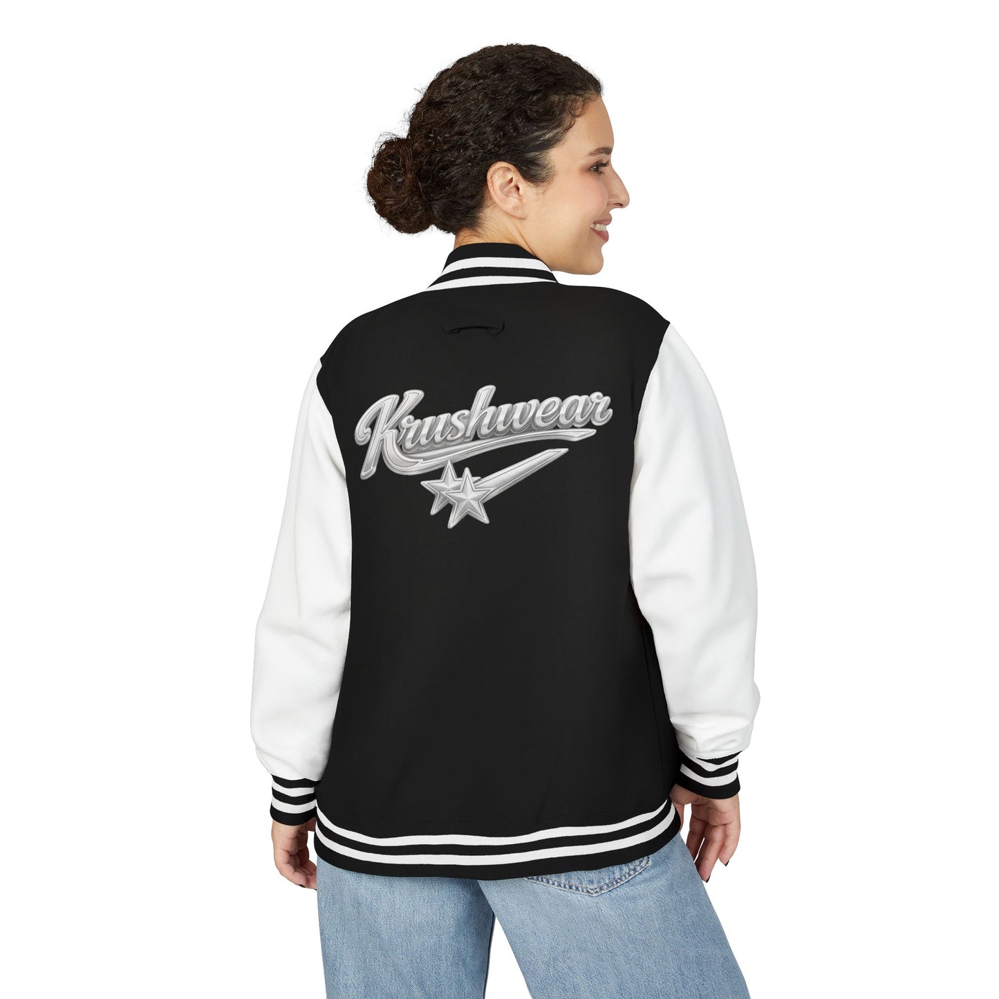 Krushwear Classic Letterman Jacket
