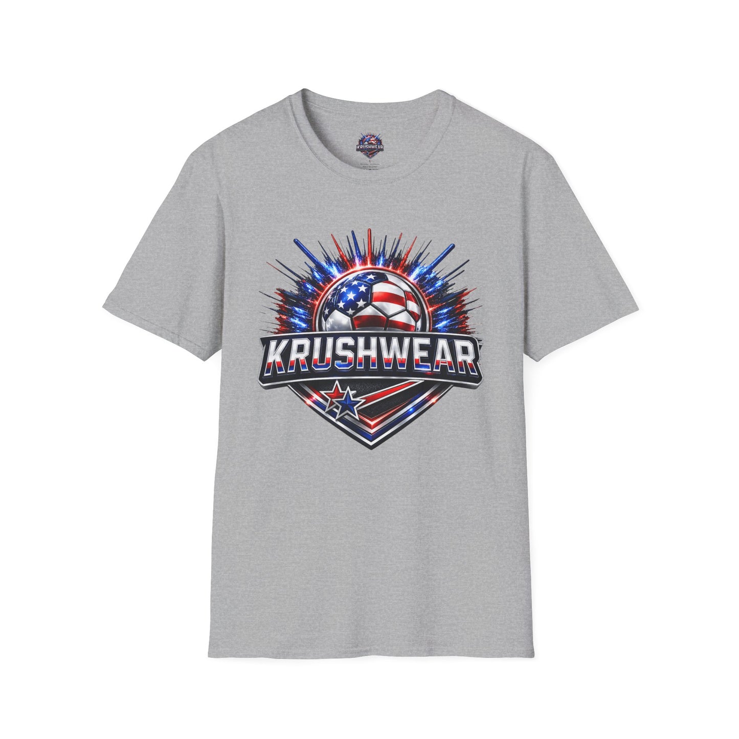 Krushwear American Flag Soccer Tee