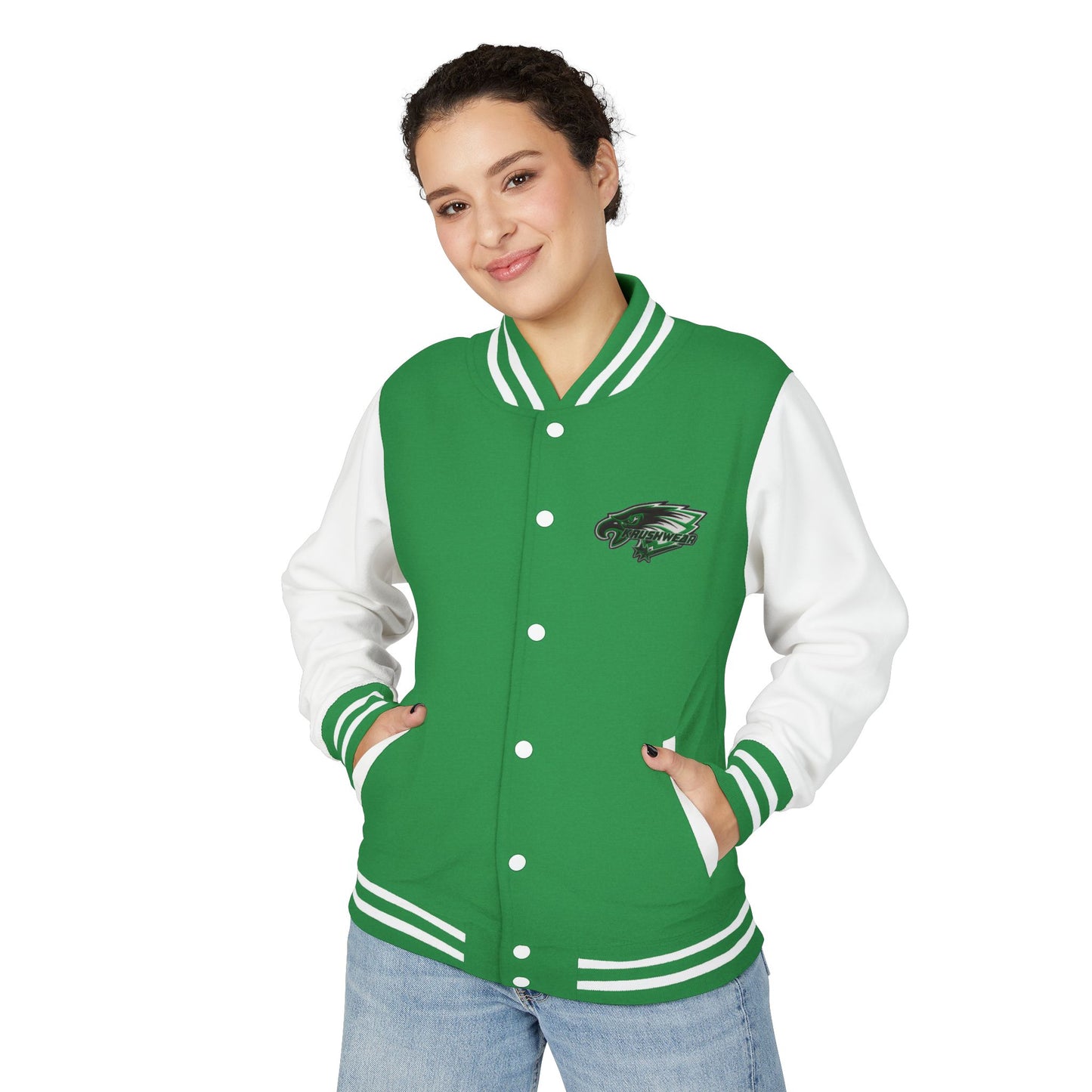 Krushwear Eagle Letterman Jacket