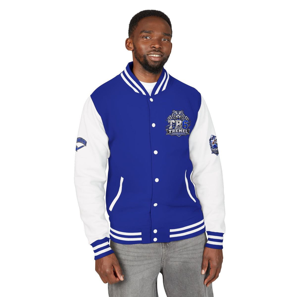Krushwear Tremel Football Letterman Jacket