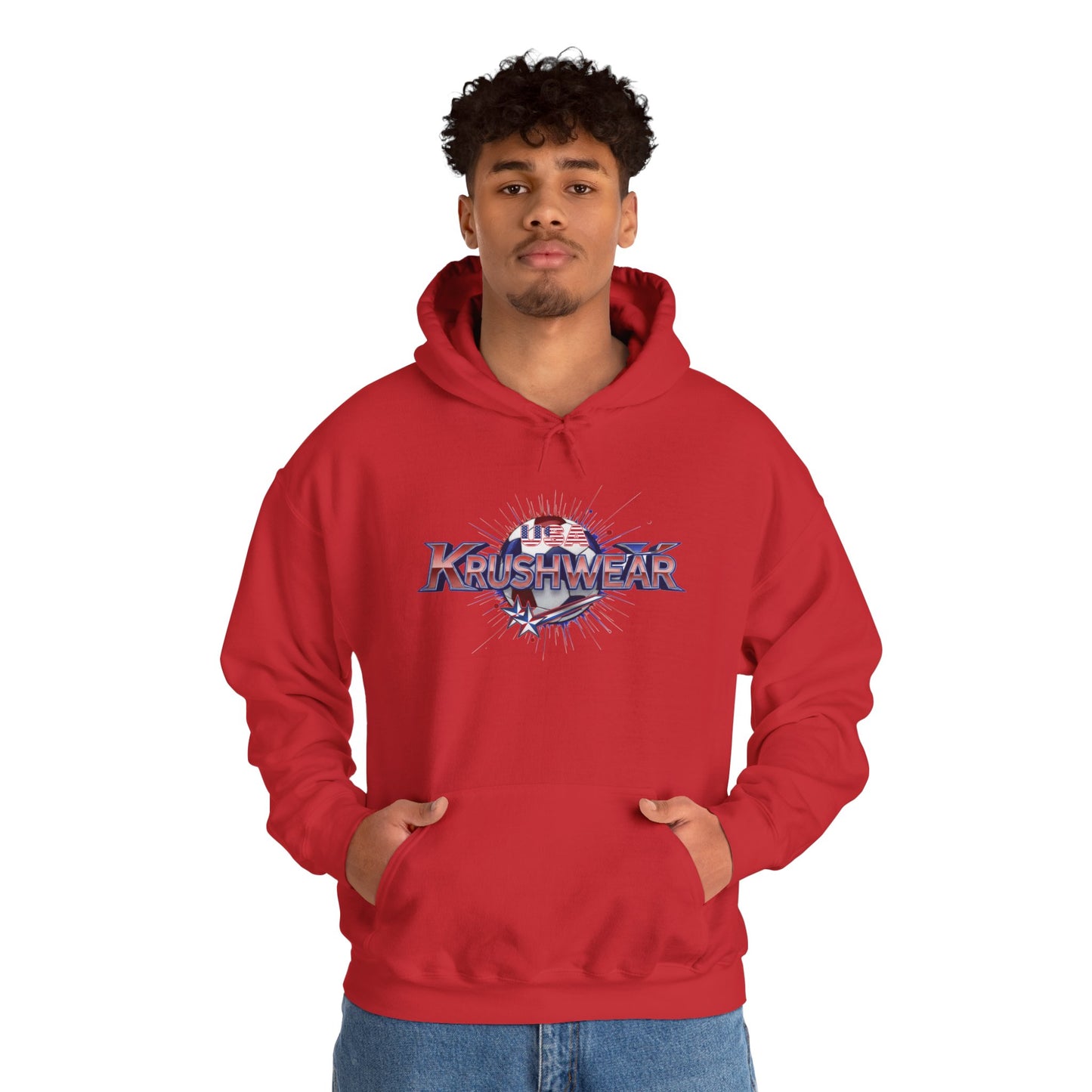 Krushwear USA Soccer Hoodie
