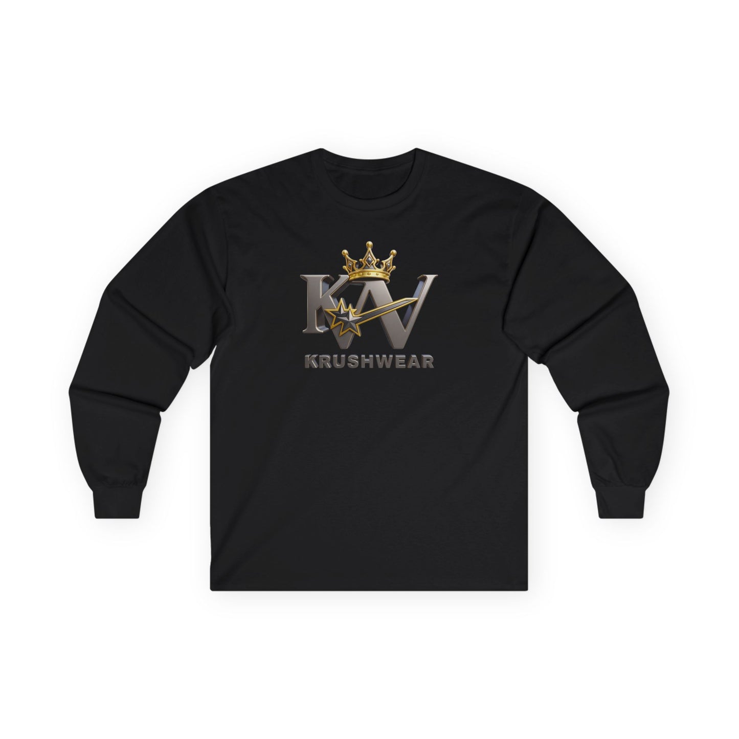 Krushwear Crown Long Sleeve Tee