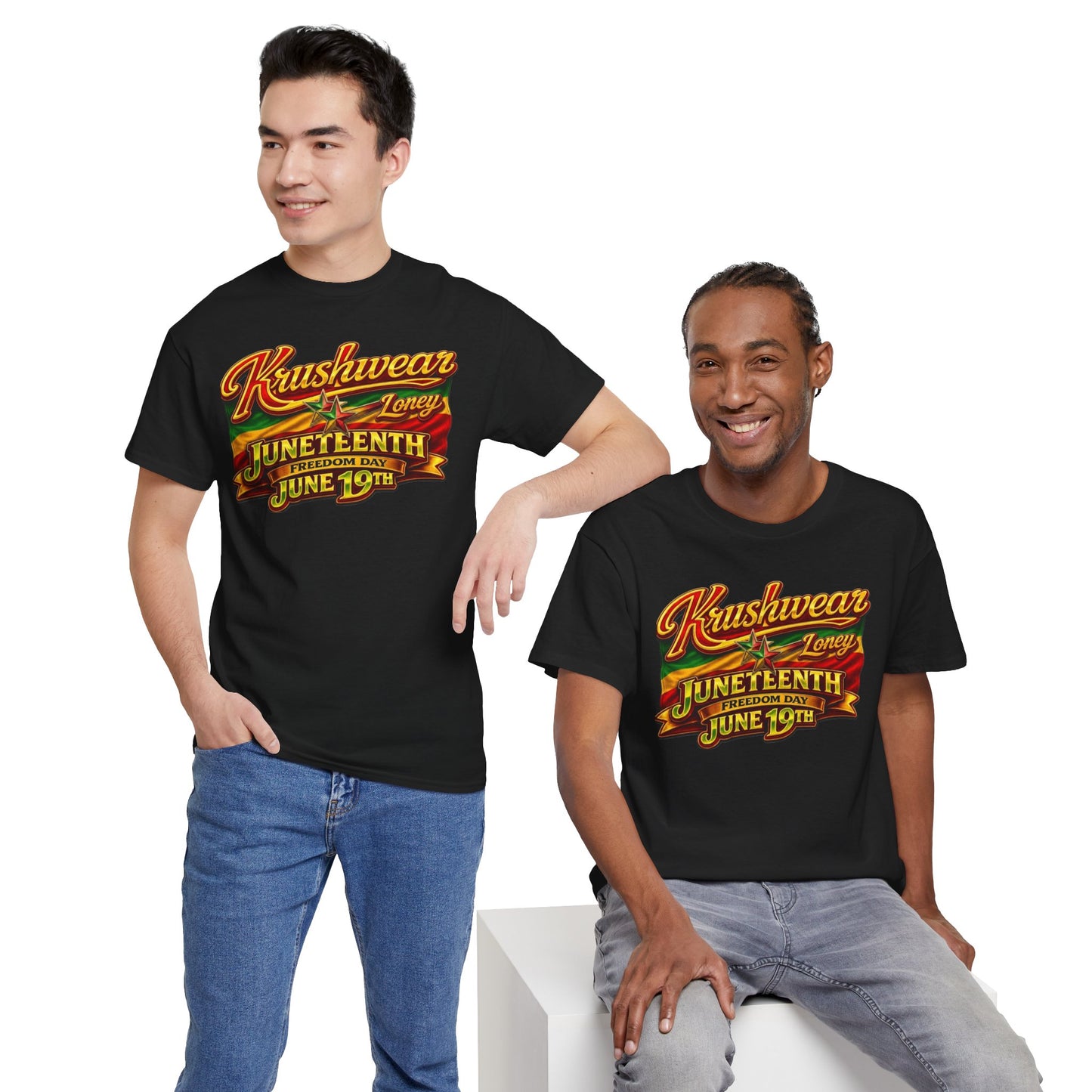 Krushwear Loney Juneteenth Tee
