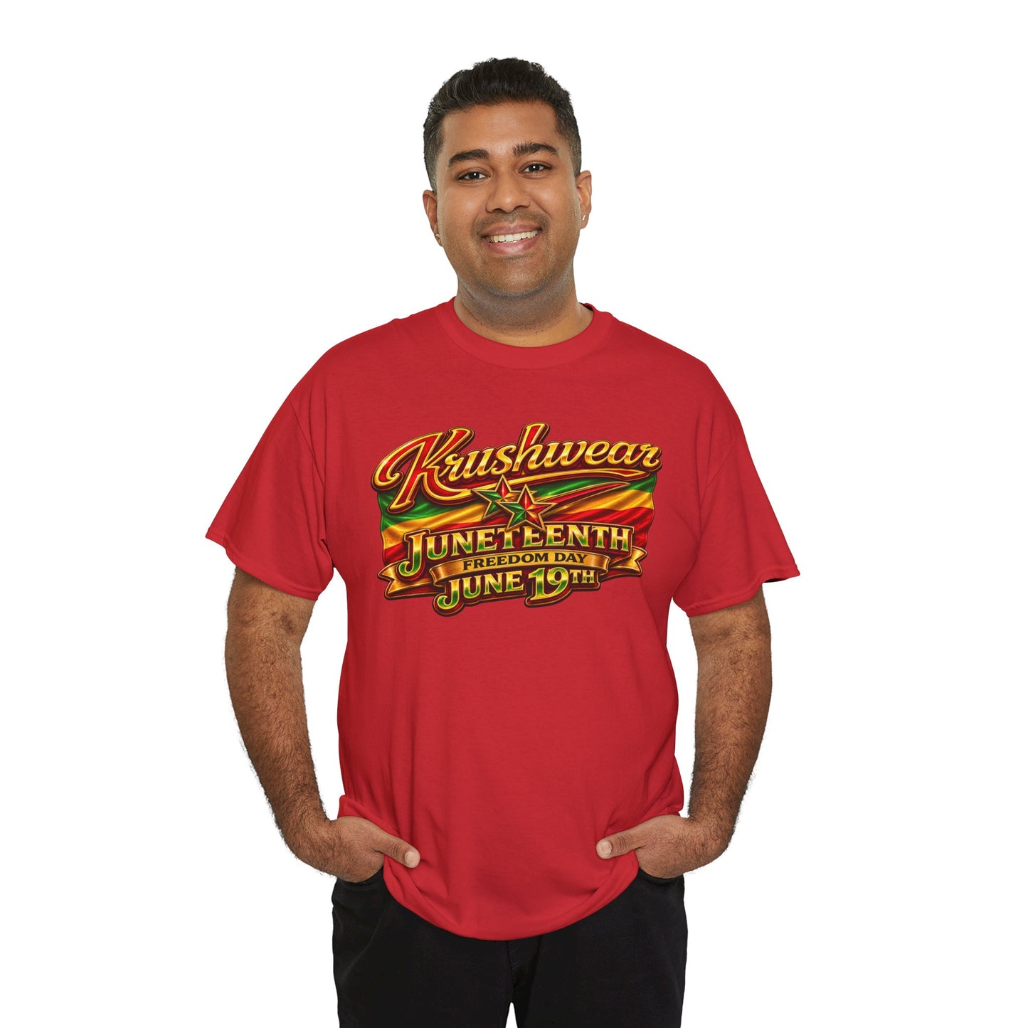 Krushwear Juneteenth Freedom Day June 19th" T-Shirt