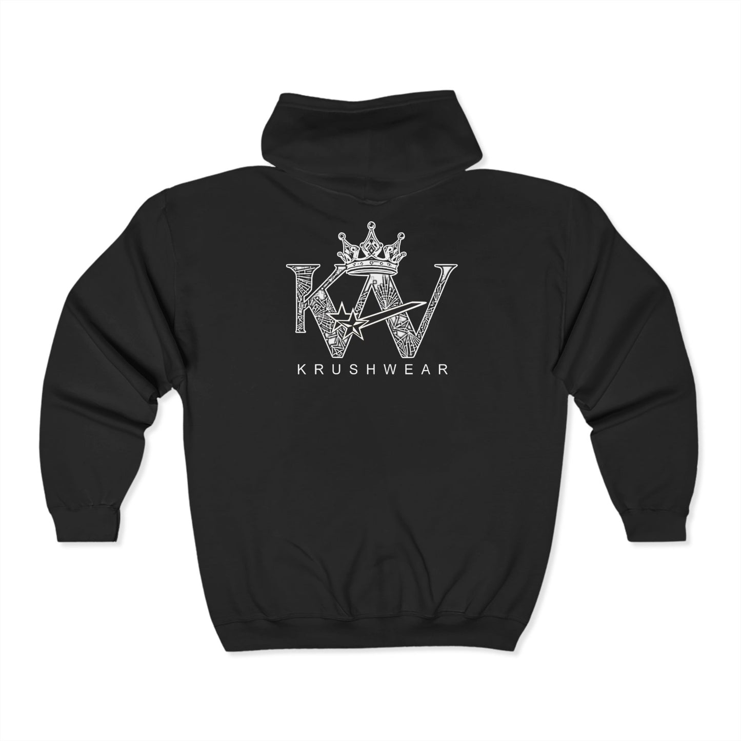 Krushwear Full Zip Hooded Jacket