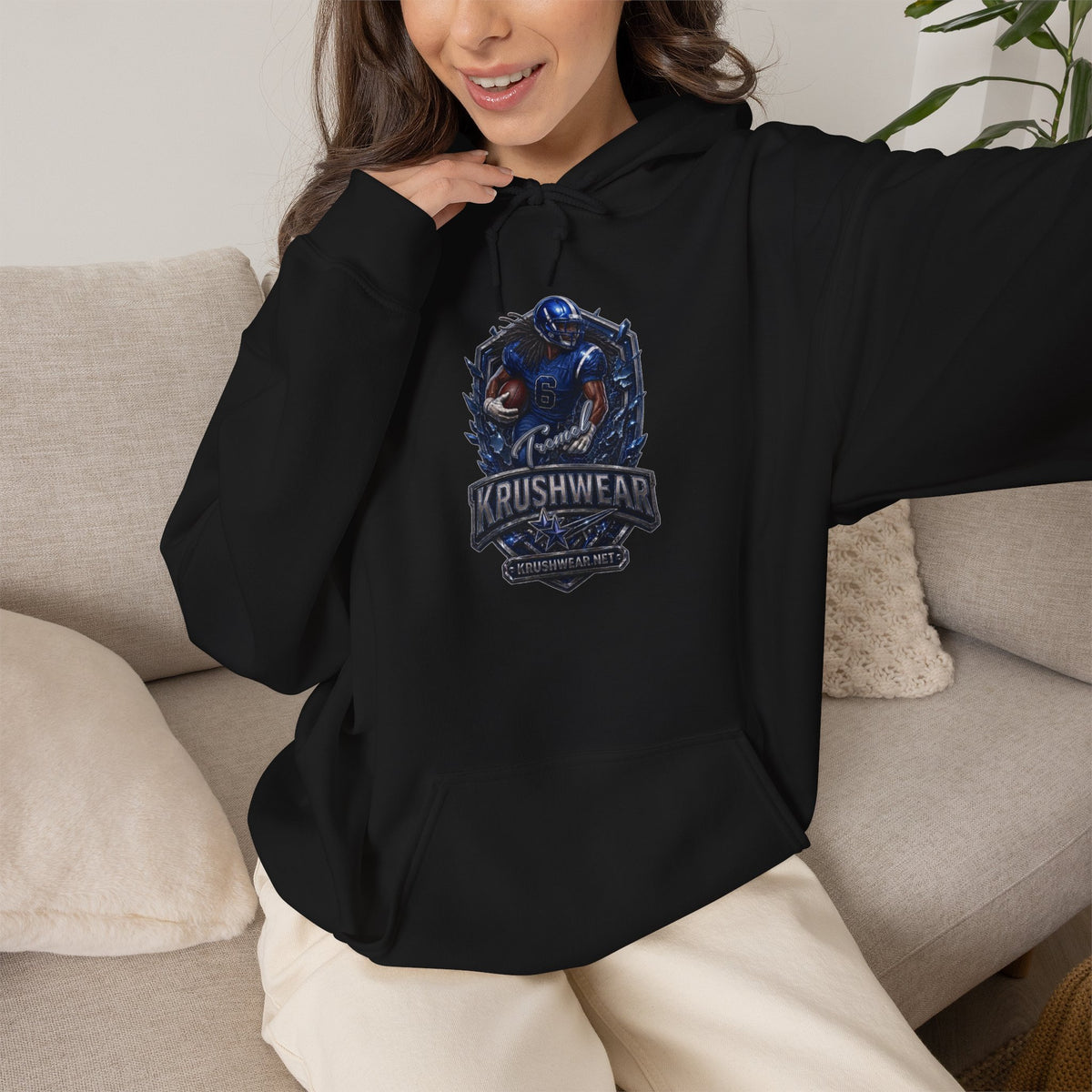 Krushwear Tremel Football Hoodie