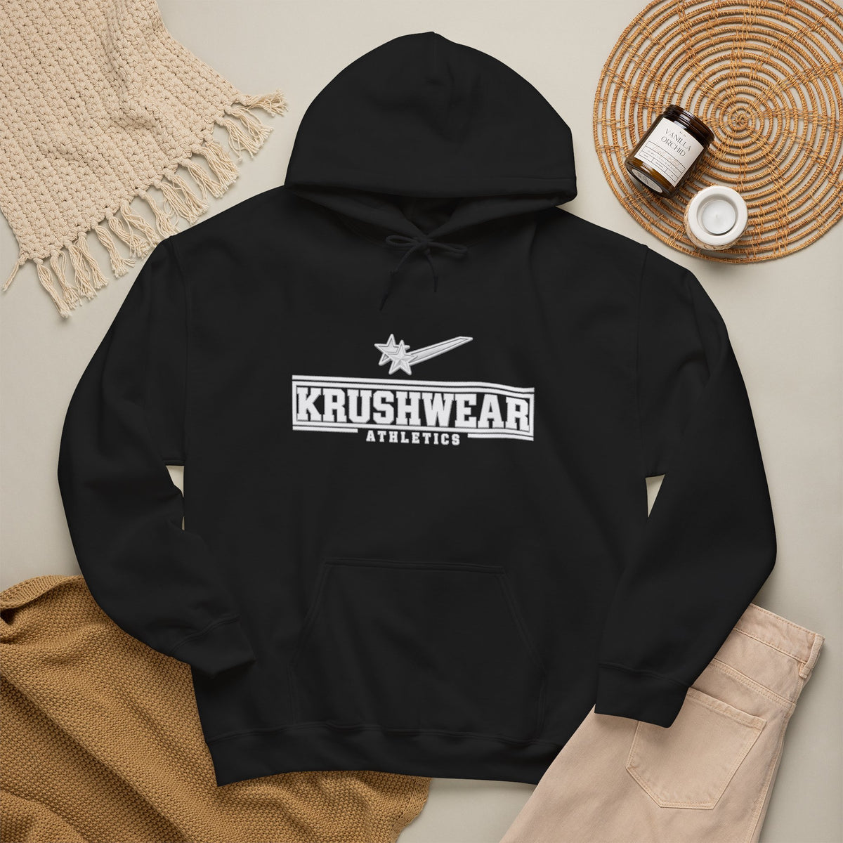 Krushwear Athletics Hoodie 3 Colors