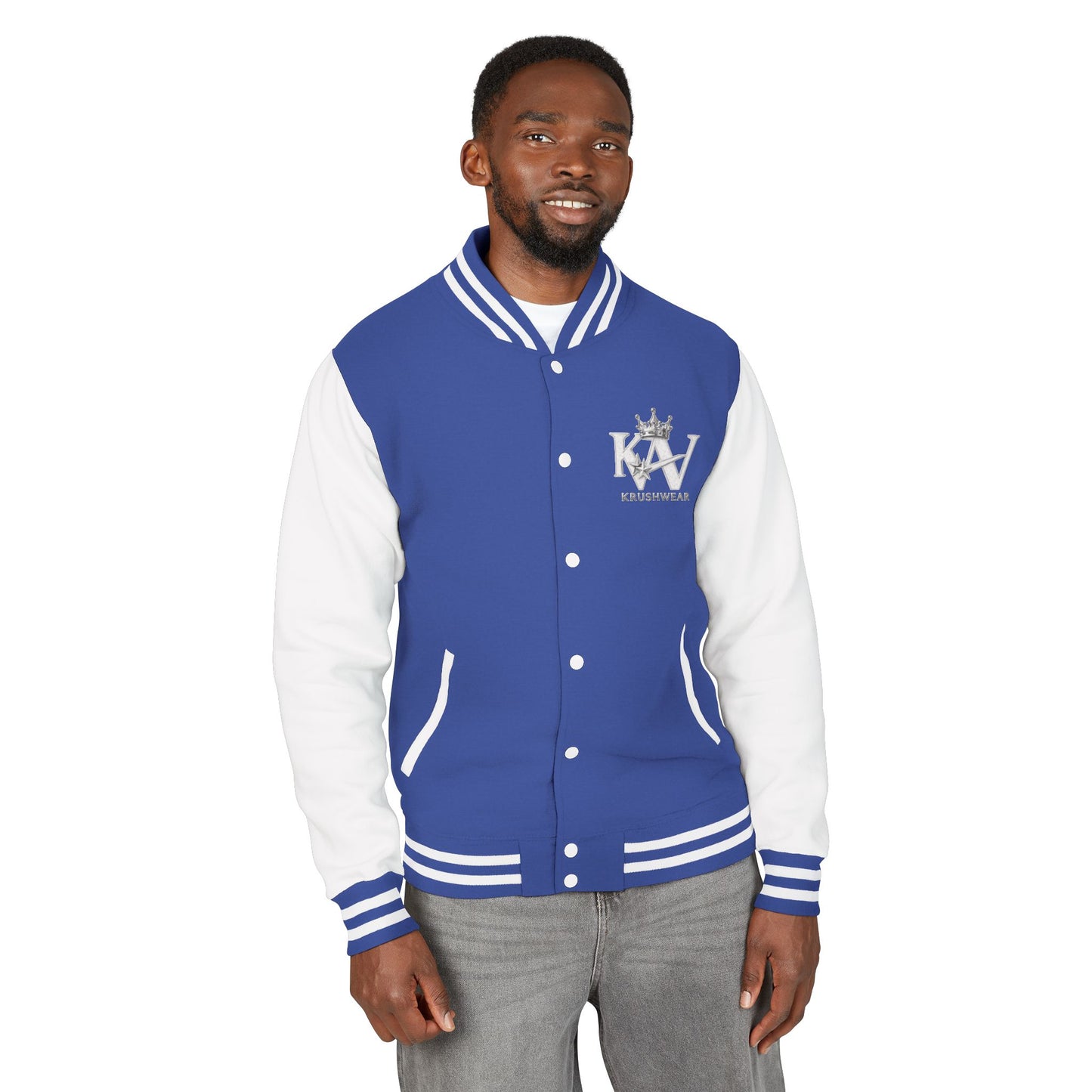 Krushwear Crown Letterman Jacket