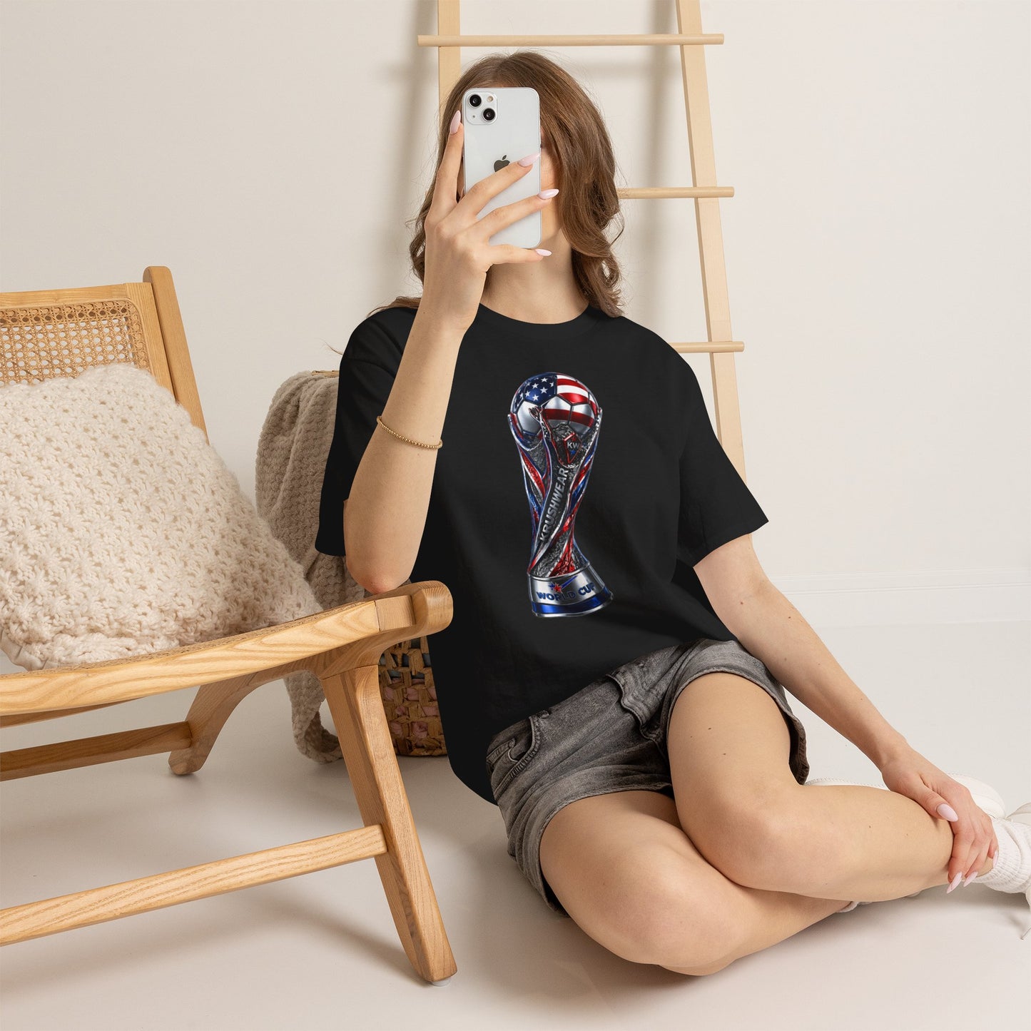 Krushwear Trophy USA Flag T-Shirt