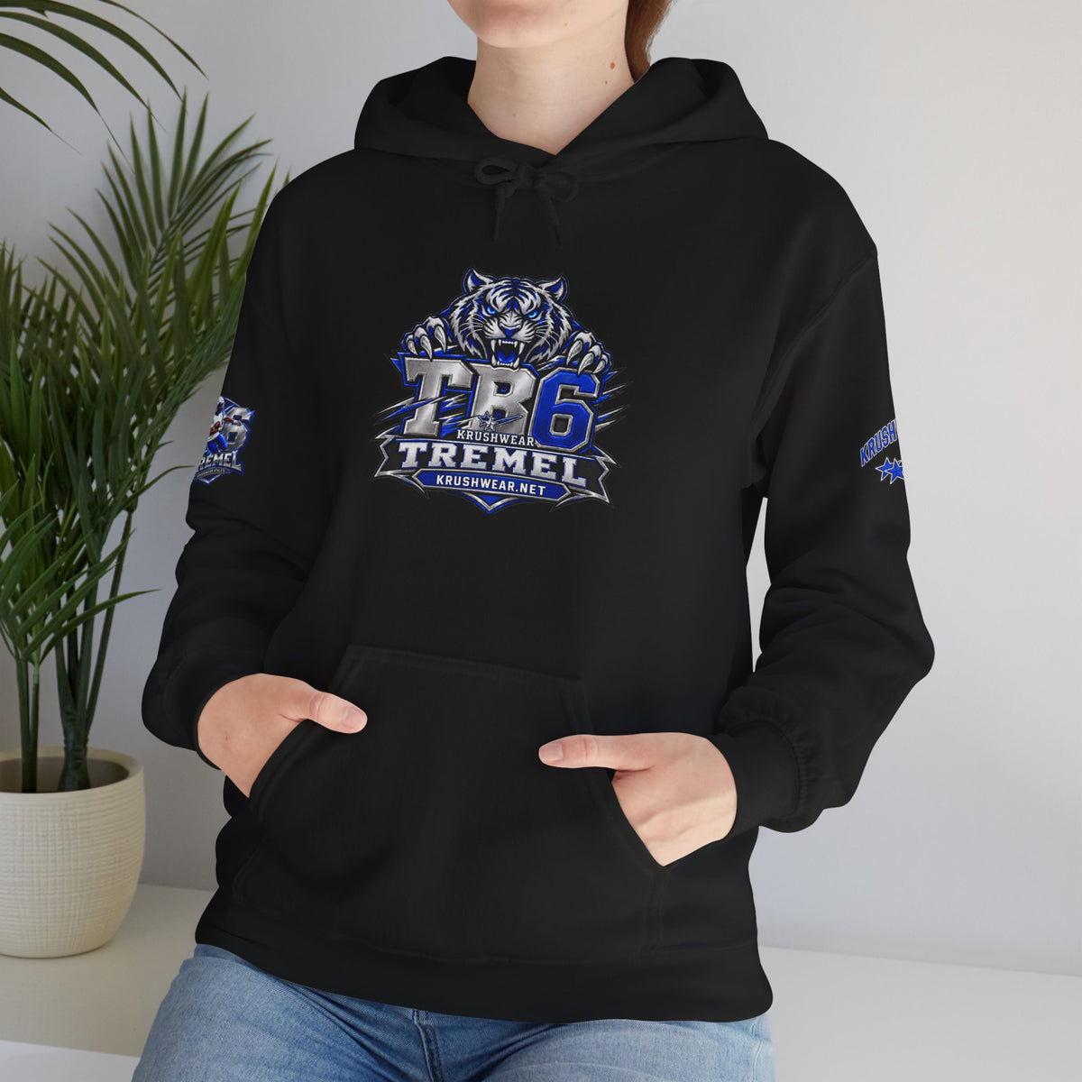 Krushwear TB6 Tremel Tiger Hoodie