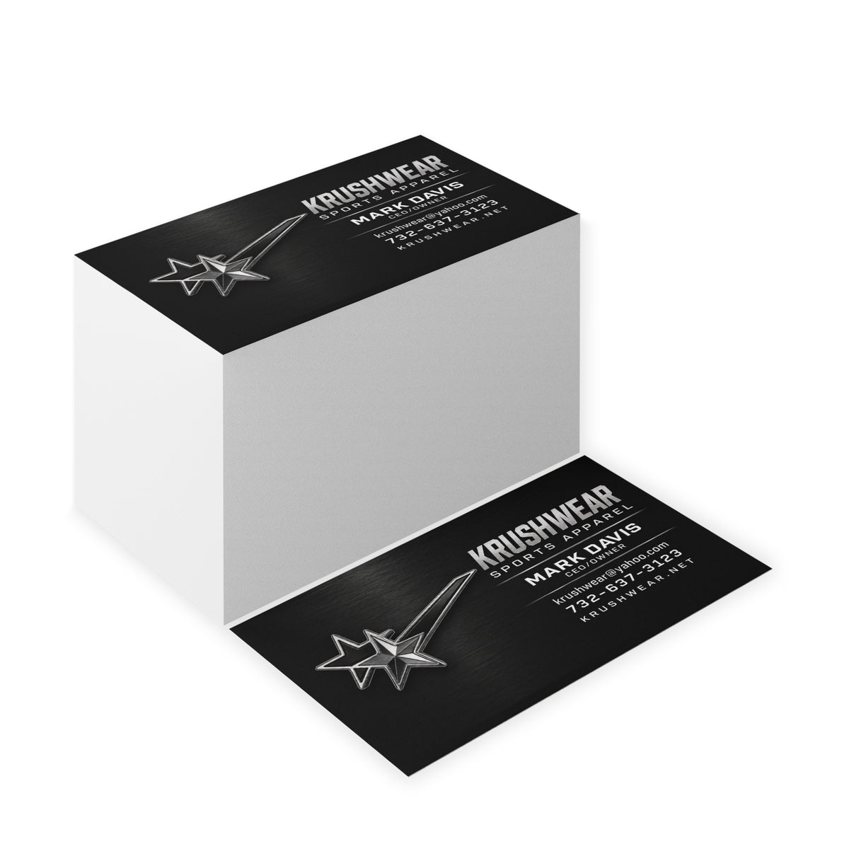 Krushwear Business Cards