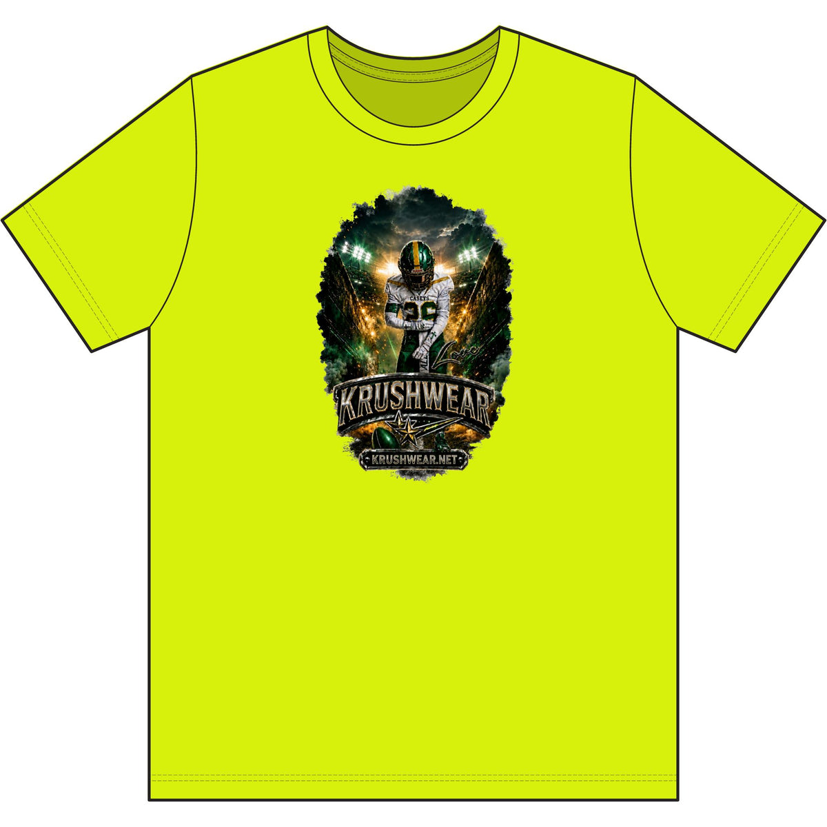 Krushwear Love Football Tee