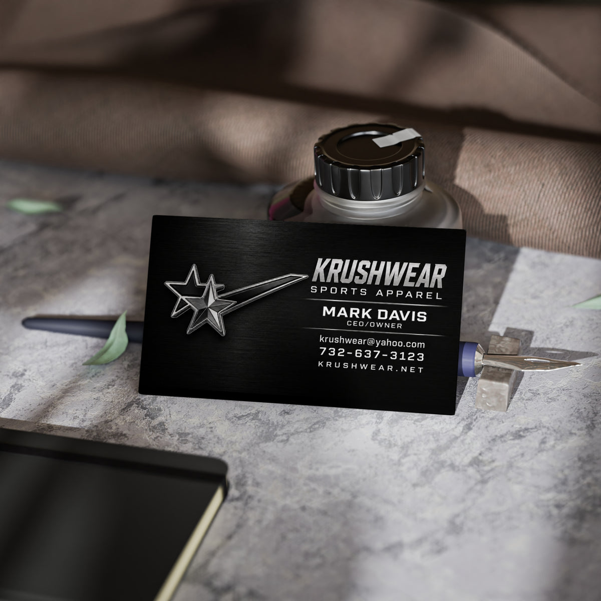 Krushwear Business Cards