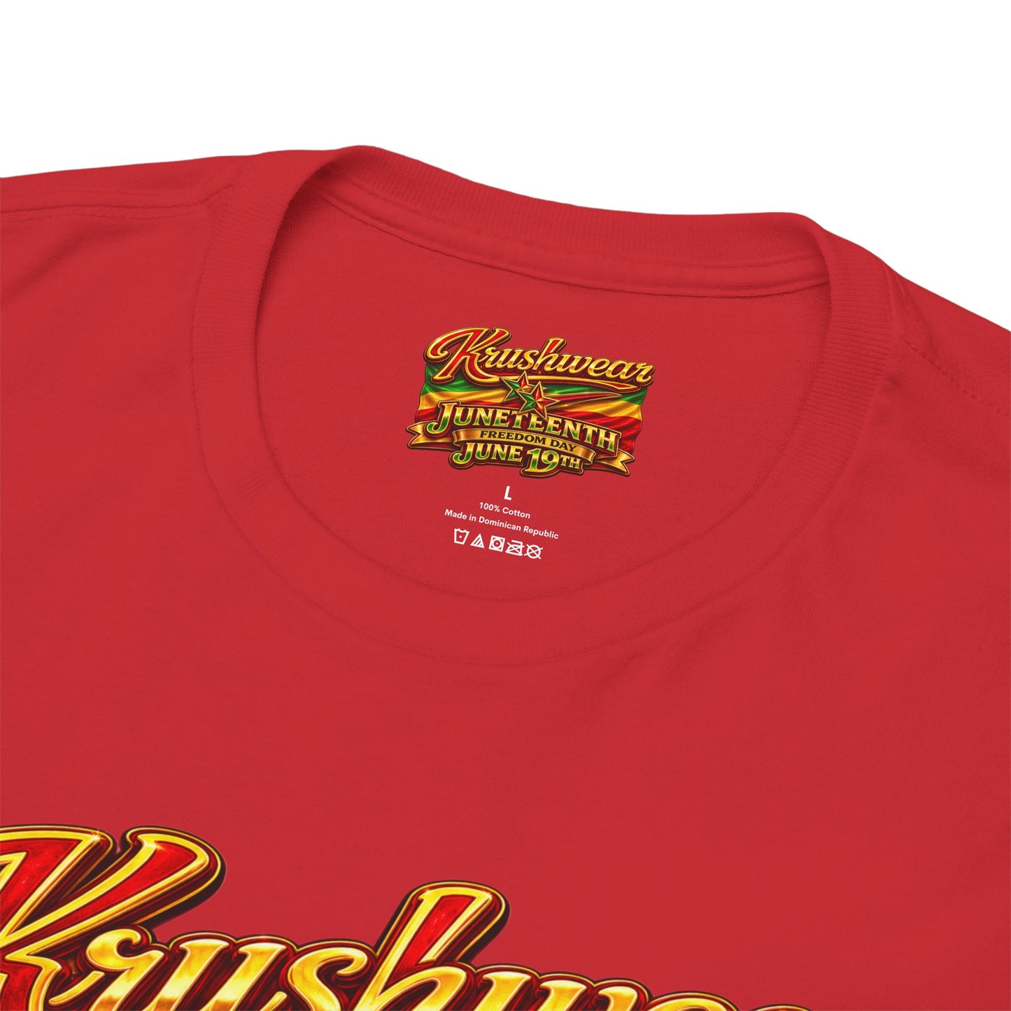 Krushwear Juneteenth Freedom Day June 19th" T-Shirt