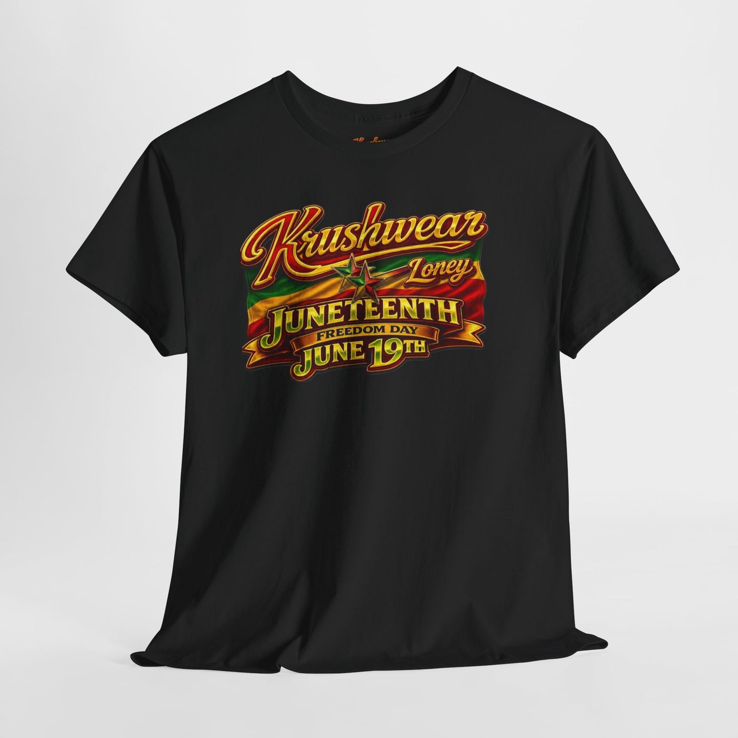 Krushwear Loney Juneteenth Tee