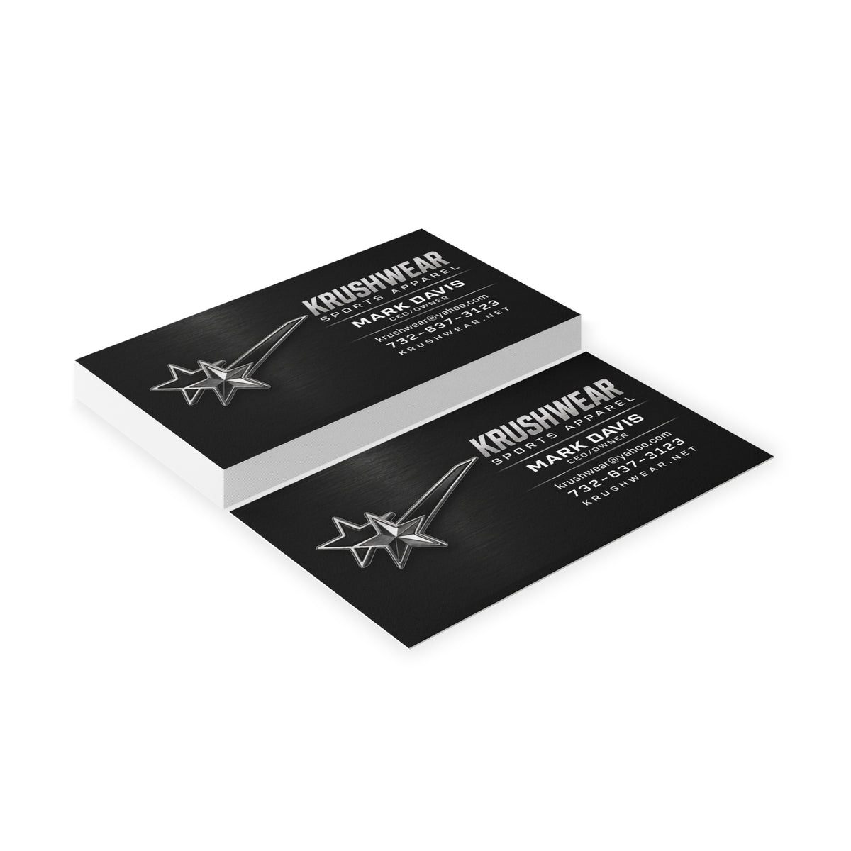 Krushwear Business Cards