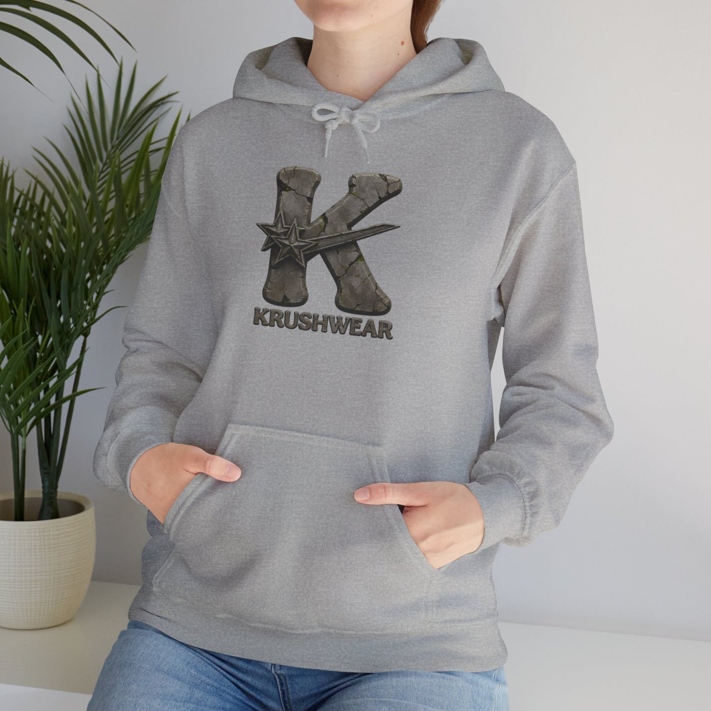 Krushwear Stone 'K' Hoodie