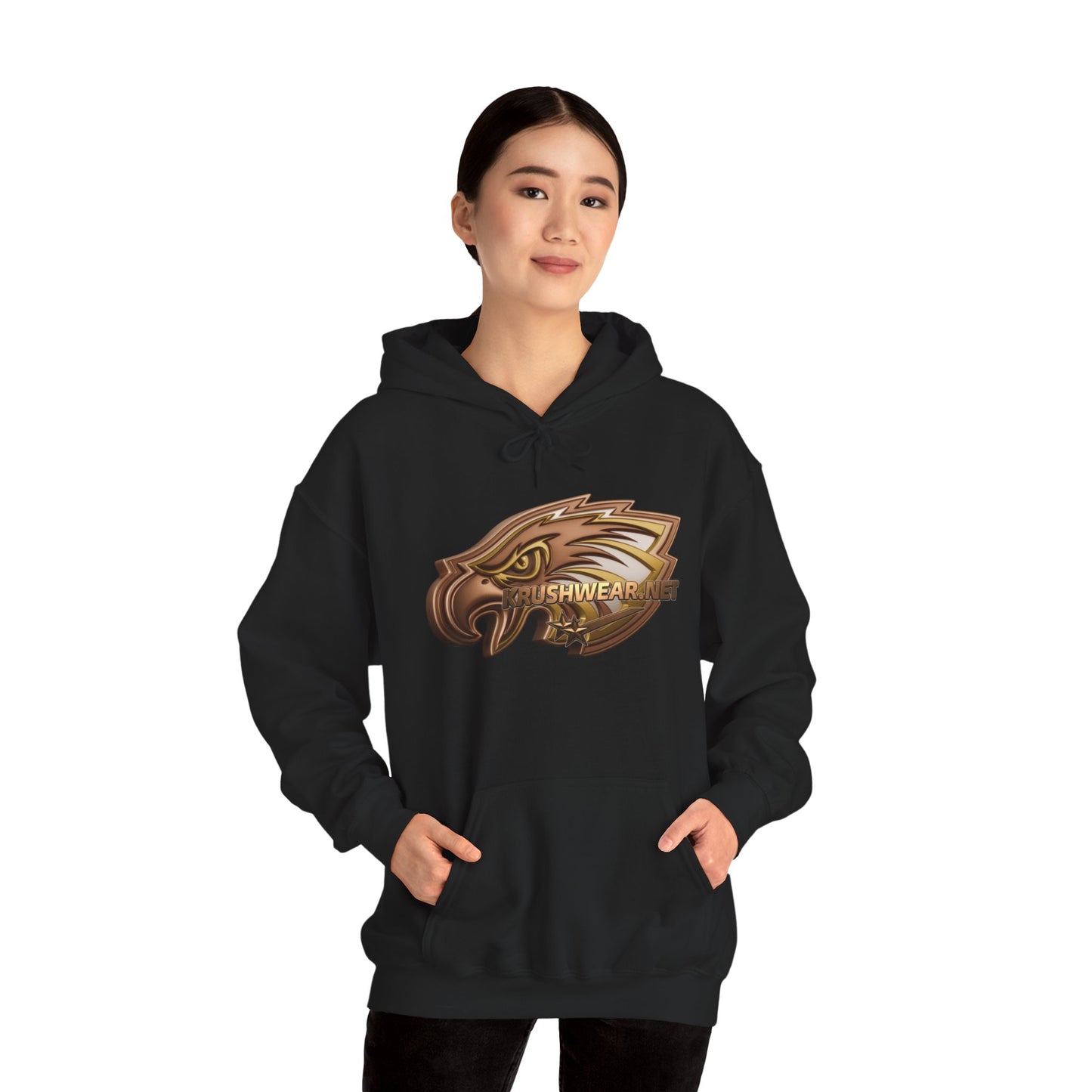 Krushwear Bronze Eagle Hoodie
