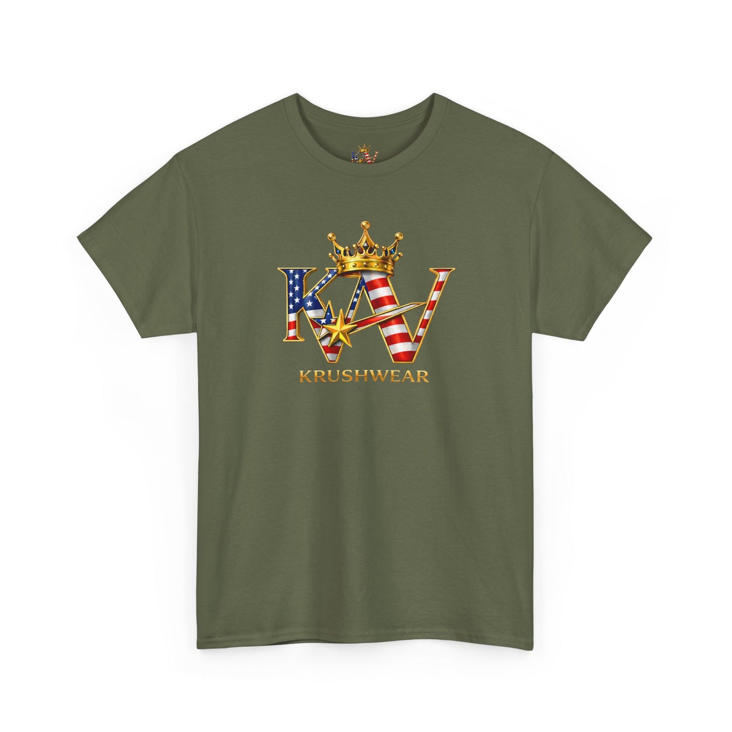 Patriotic KRUSHWEAR Crown Tee