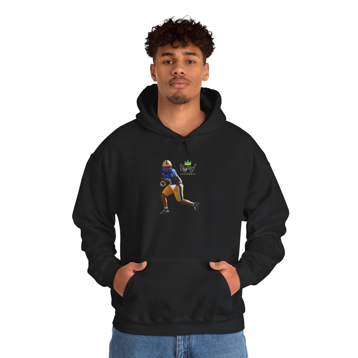 Krushwear Brewton Football Hoodie