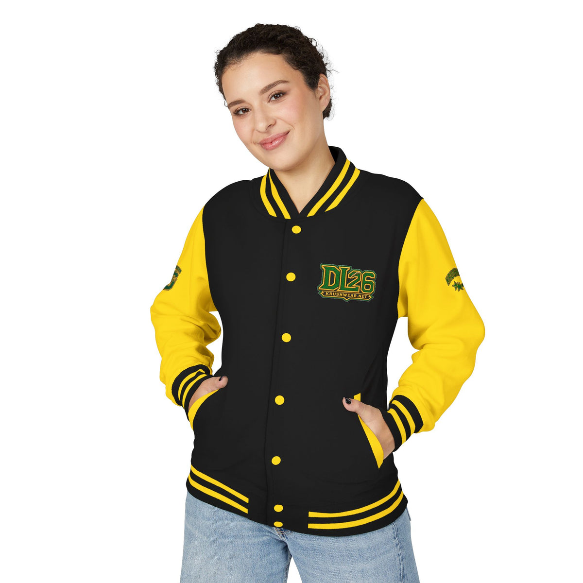 Krushwear Love DL26 Letterman Jacket