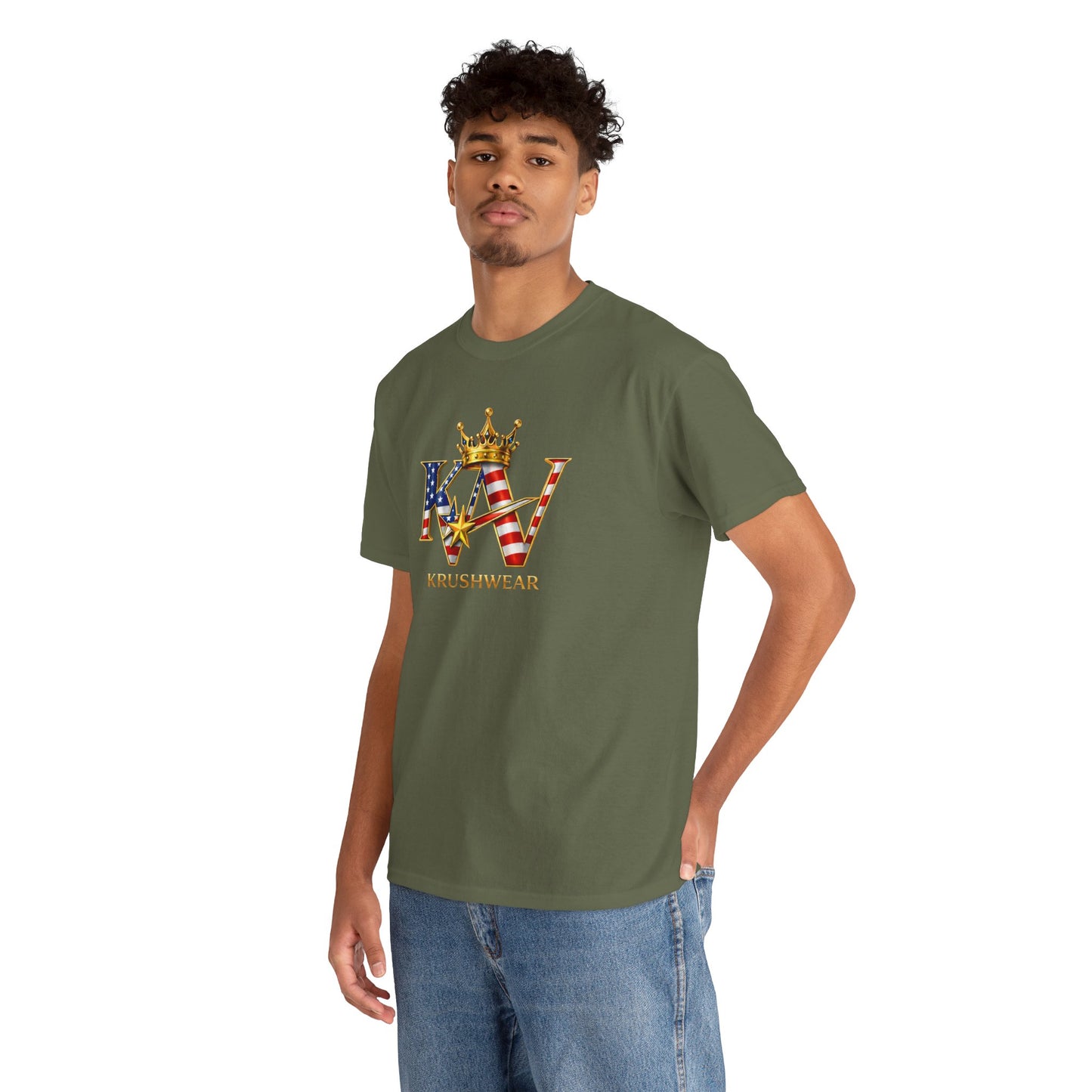 Patriotic KRUSHWEAR Crown Tee