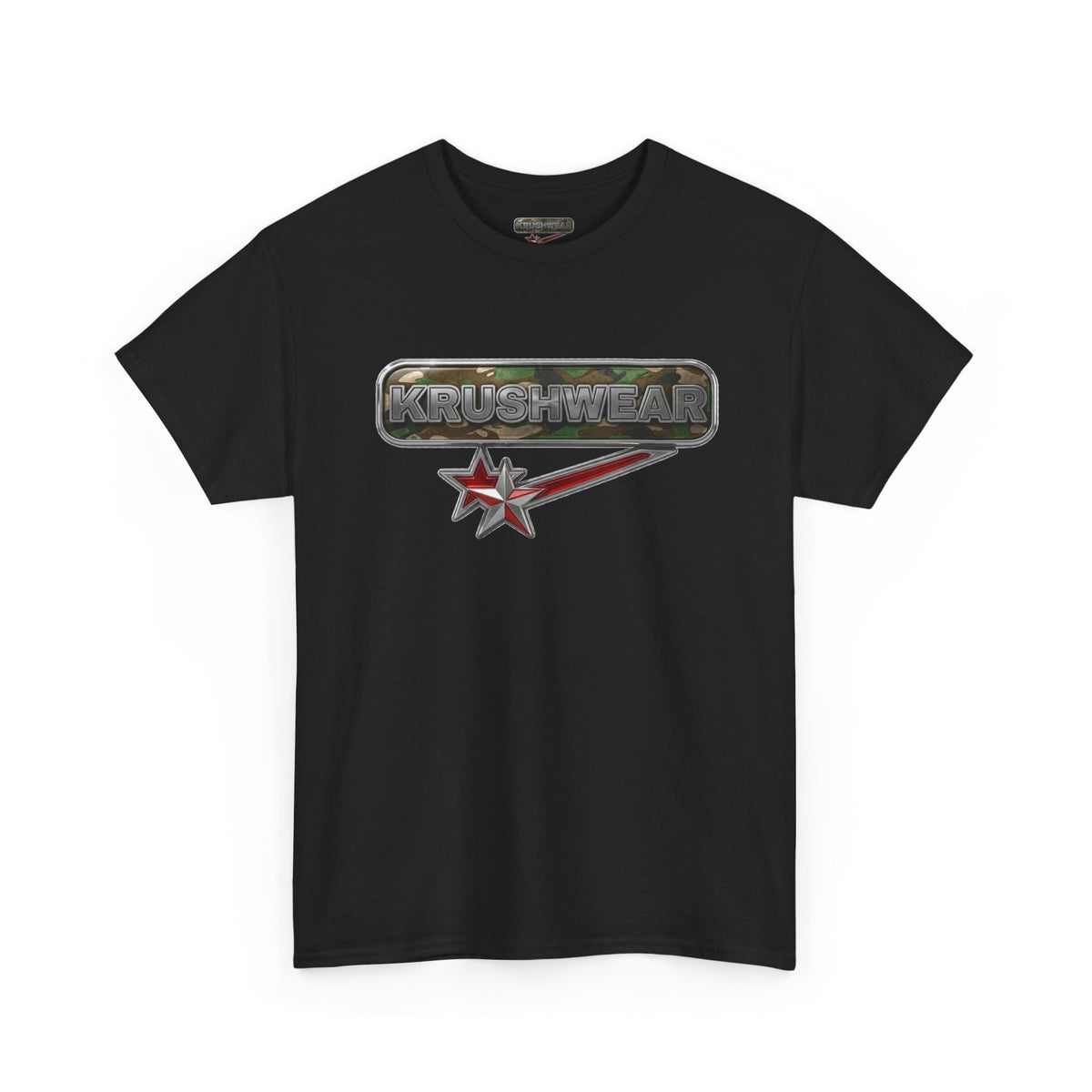 Krushwear Retro Camo Metal Tee