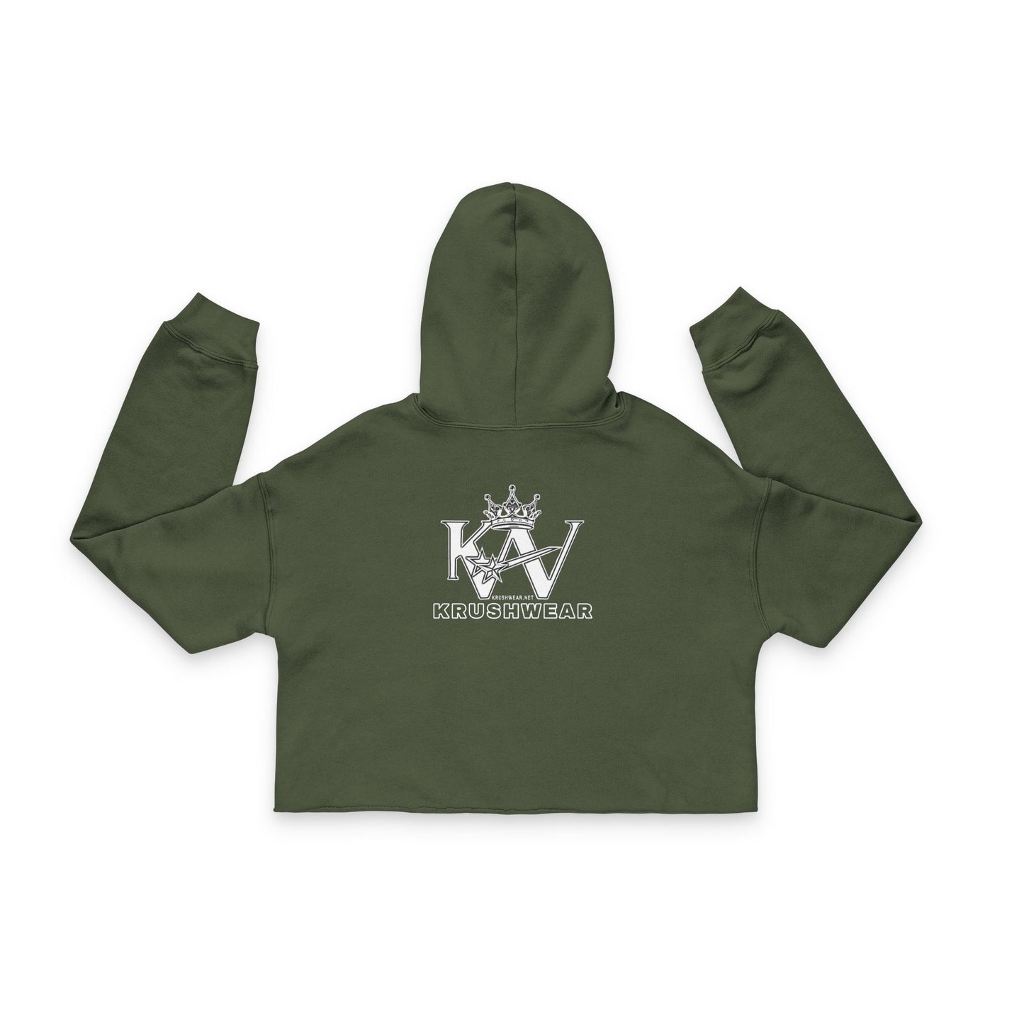 Krushwear Women's Cropped Hoodie