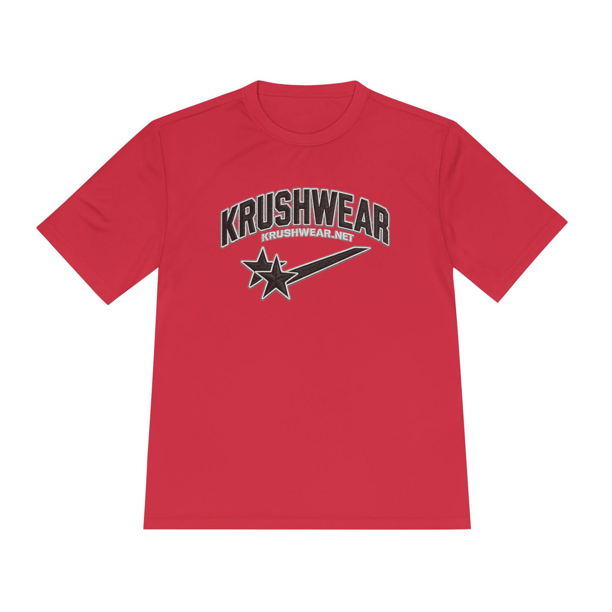 Krushwear Dri Fit Performance Tee — Moisture-Wicking Athletic Shirt