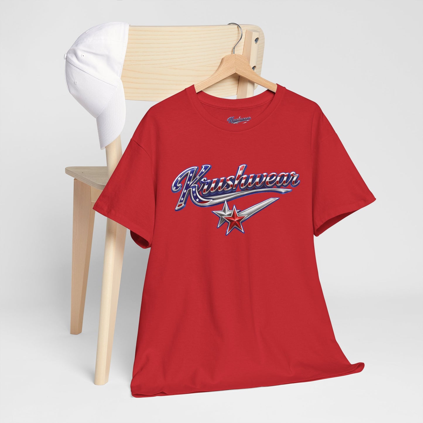 Krushwear Retro Star Patriotic Tee