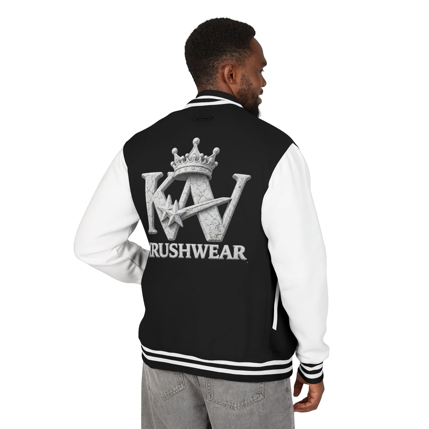 Krushwear Crown Letterman Jacket