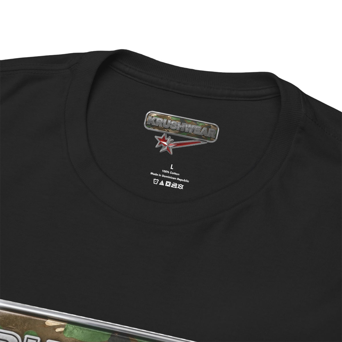 Krushwear Retro Camo Metal Tee