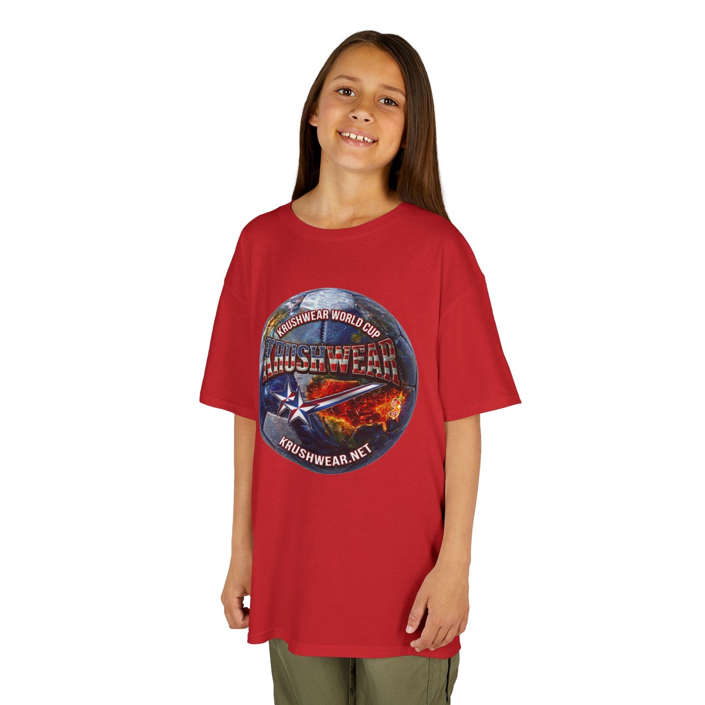 Krushwear Kids World Cup Soccer Tee
