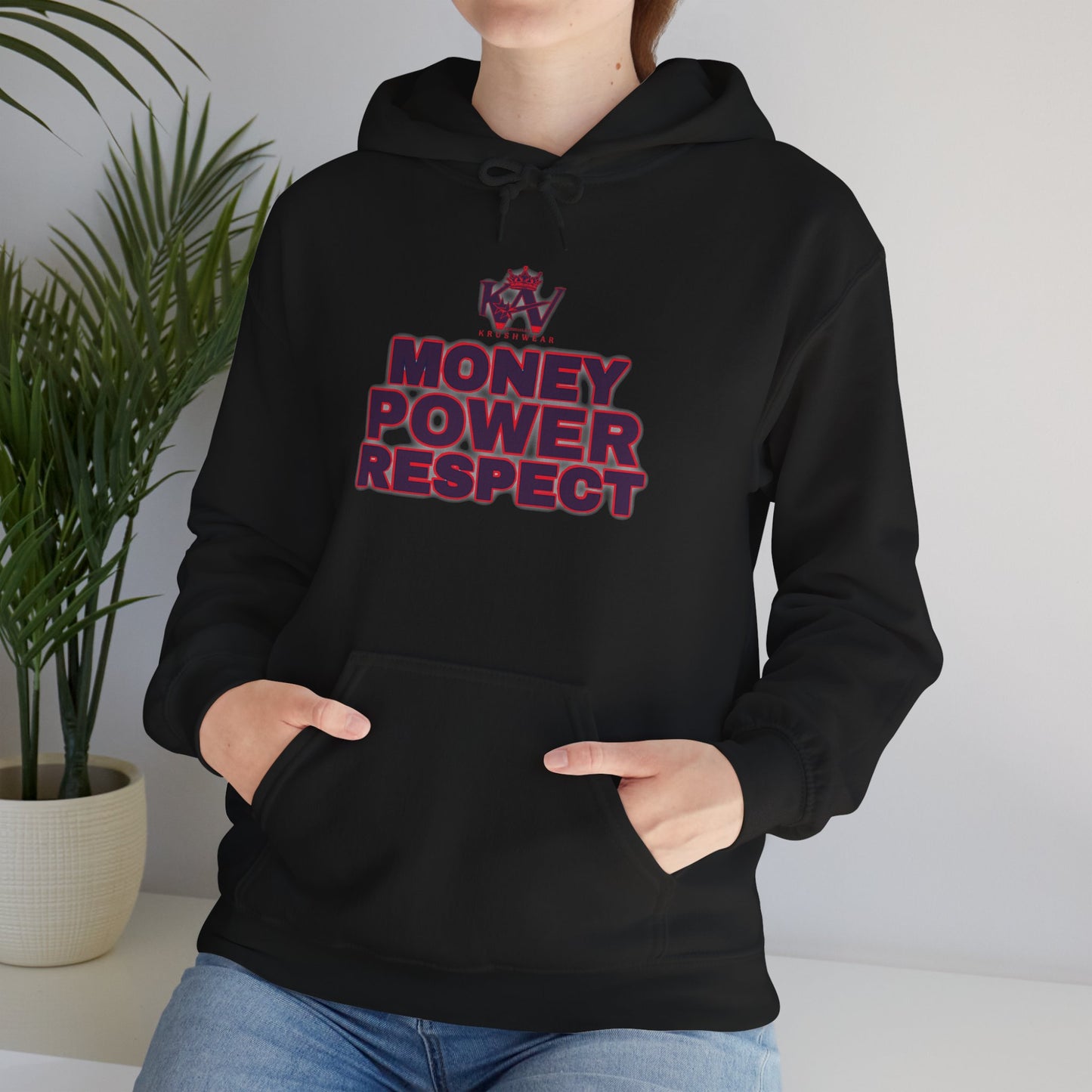 Krushwear Money Power Respect Hoodie