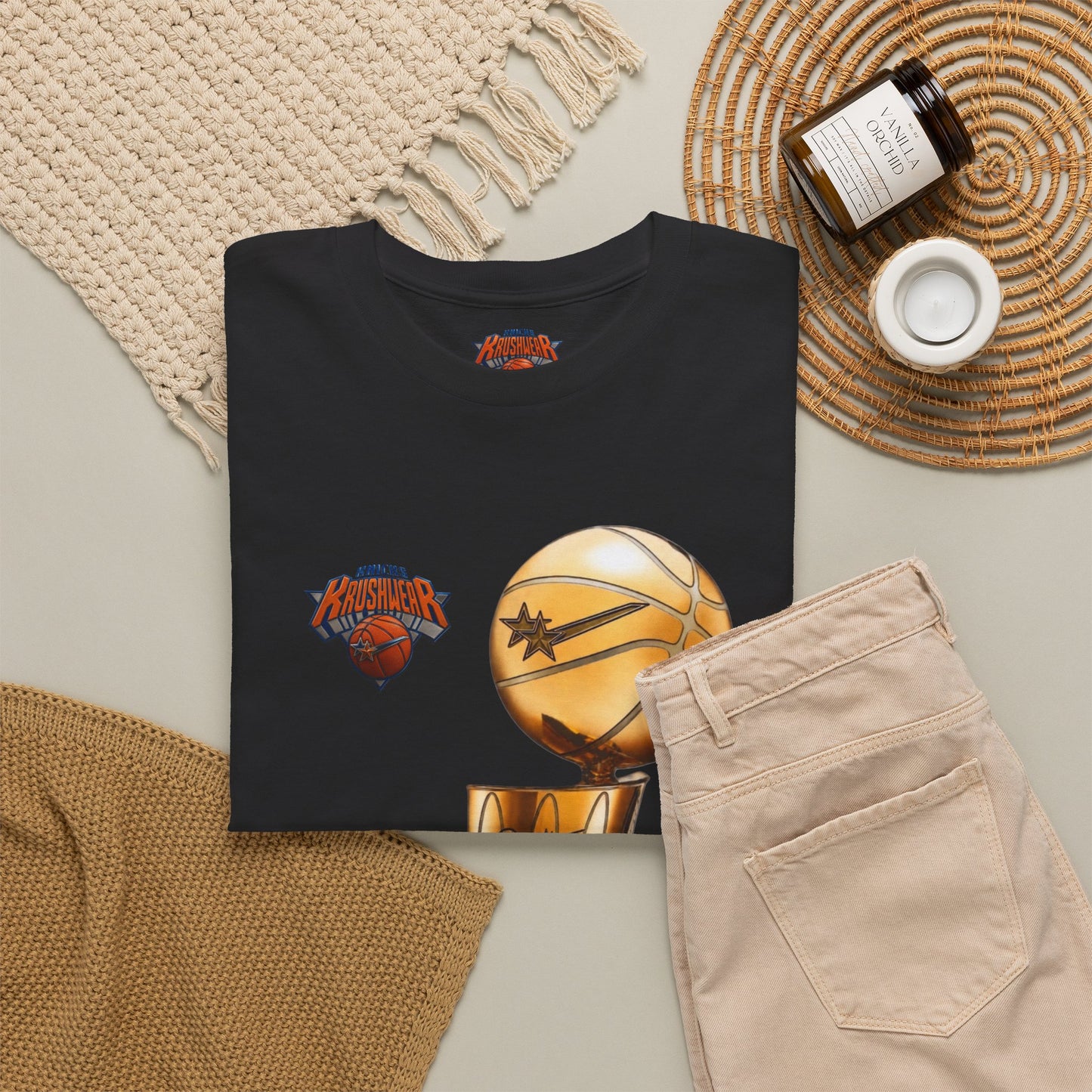 Krushwear Championship Trophy Basketball T-Shirt