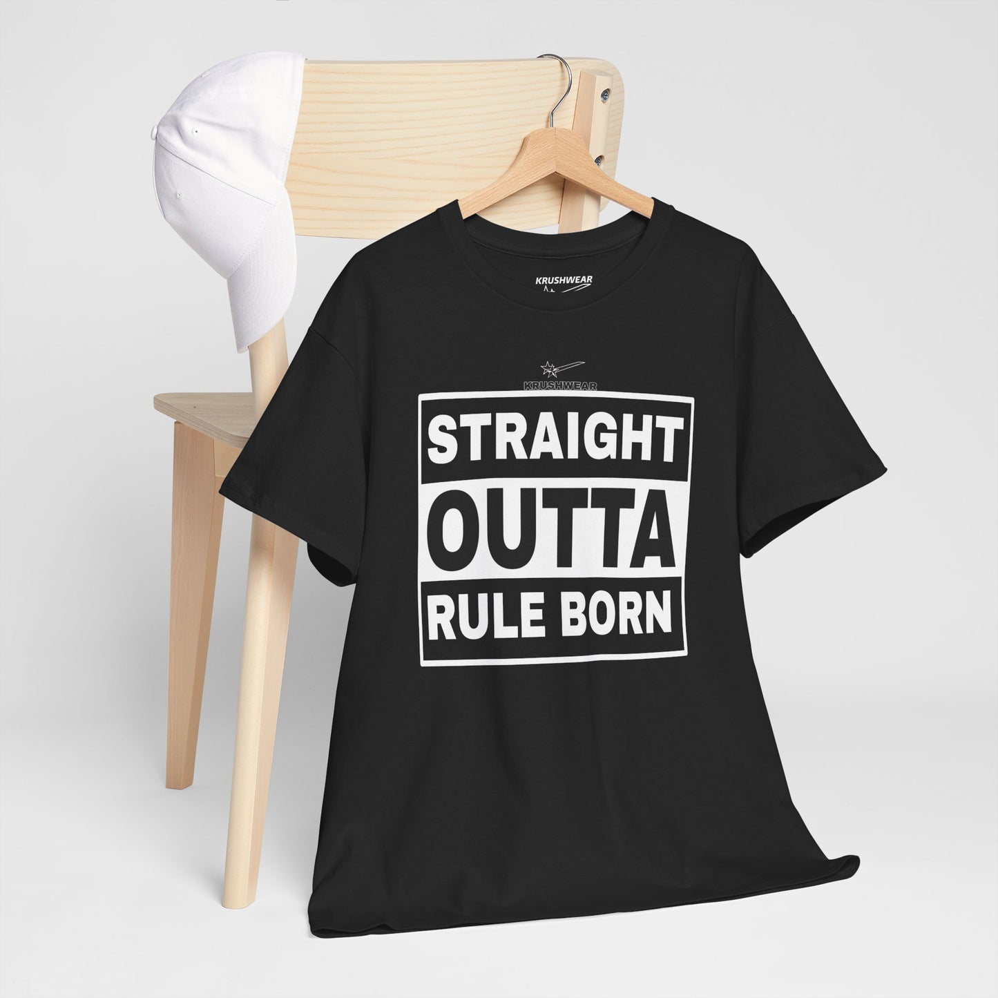 Krushwear Straight Outta Rule Born Tee