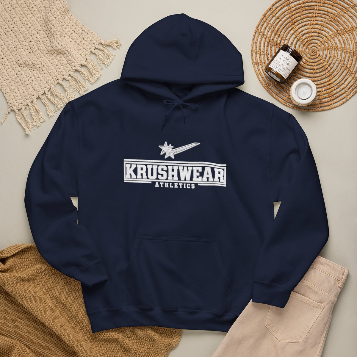 Krushwear Athletics Hoodie 3 Colors
