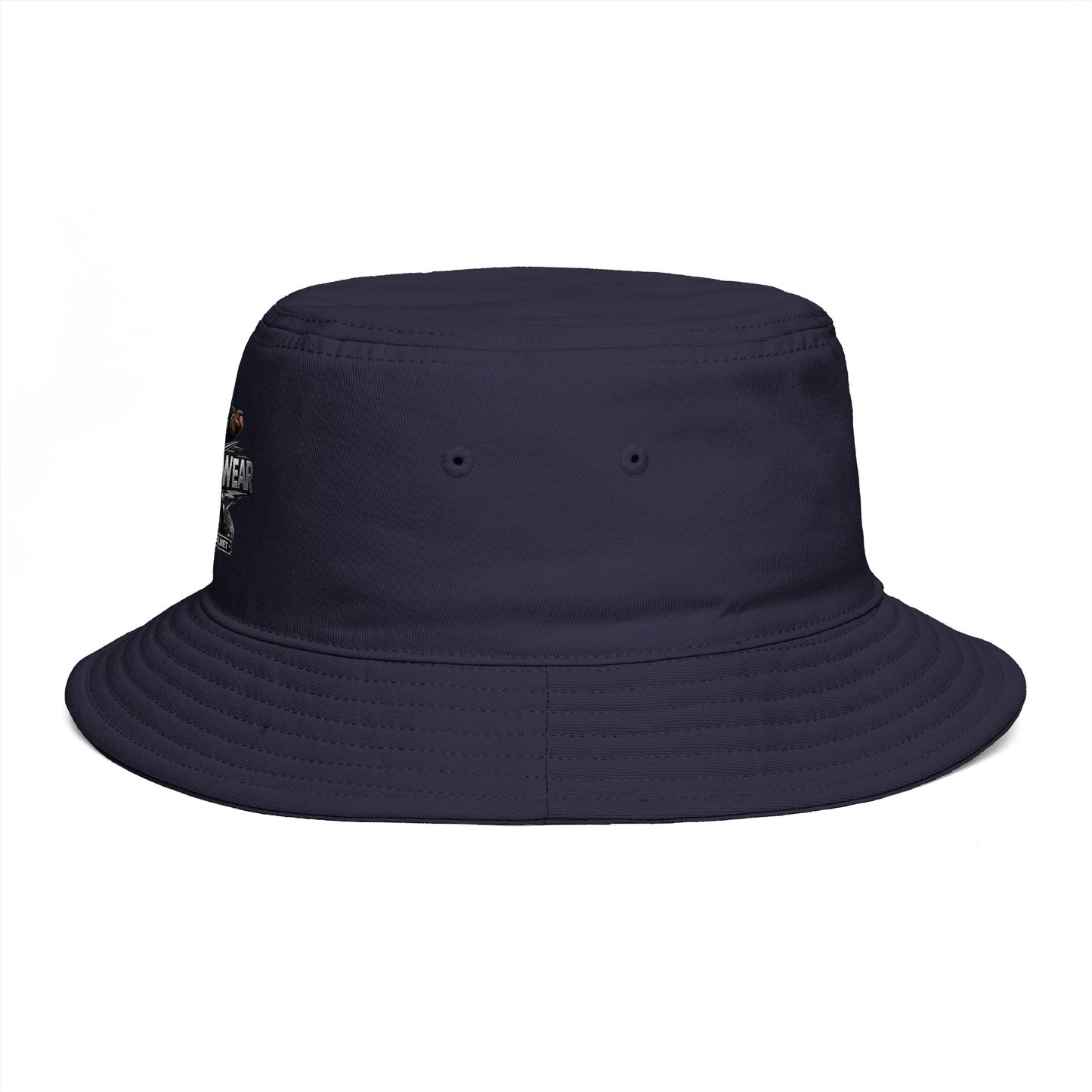 Krushwear Vintage Baseball Logo Bucket Hat — Retro Sports Cap